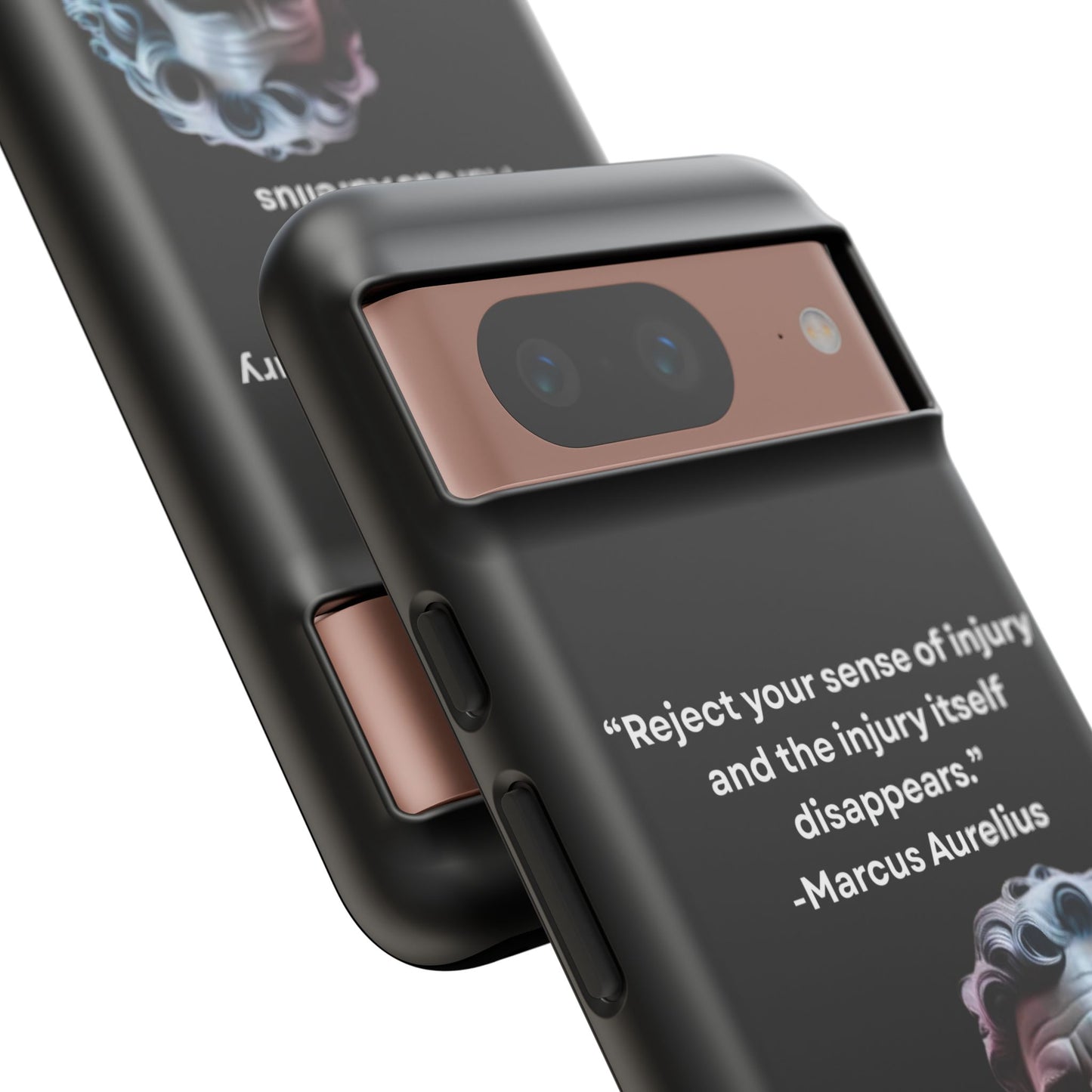 “Strength Within” – Marcus Aurelius Quote Tough Phone Case