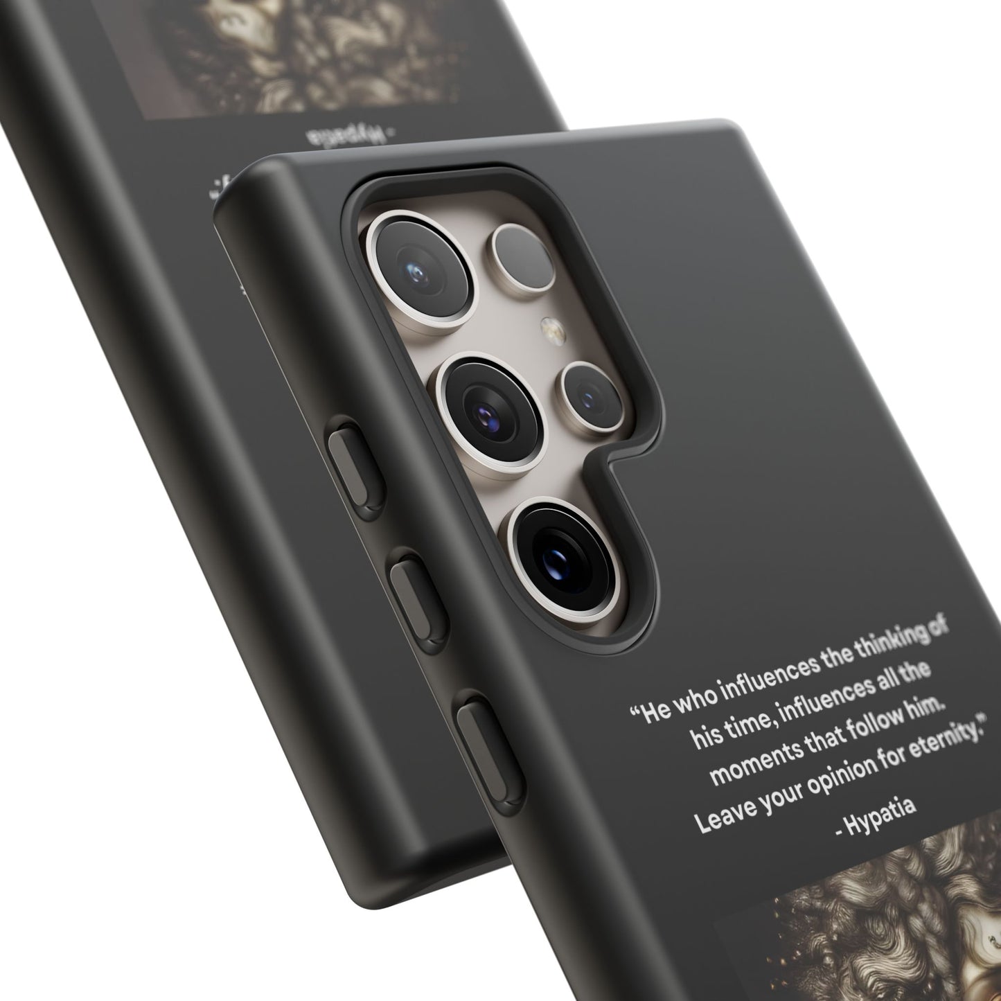 “Leave Your Mark” – Hypatia Quote Tough Phone Case