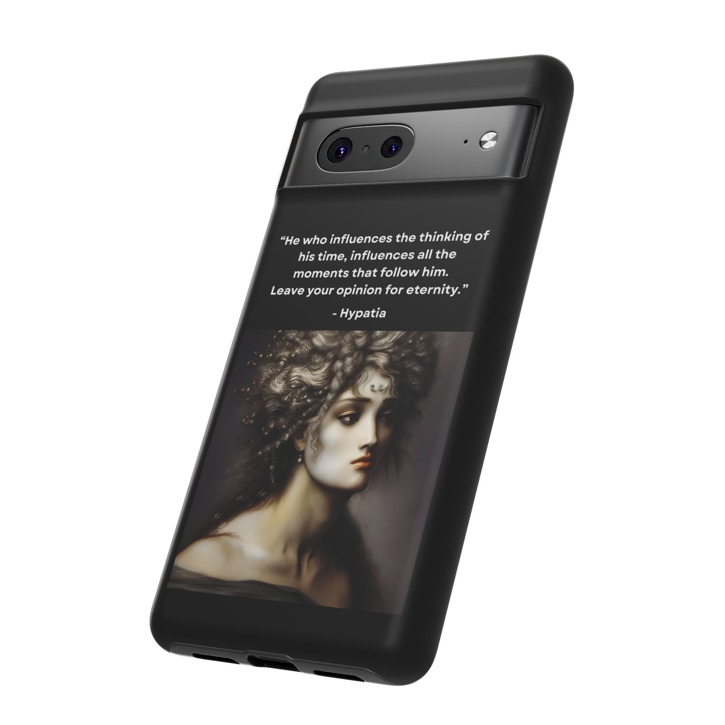 “Leave Your Mark” – Hypatia Quote Tough Phone Case