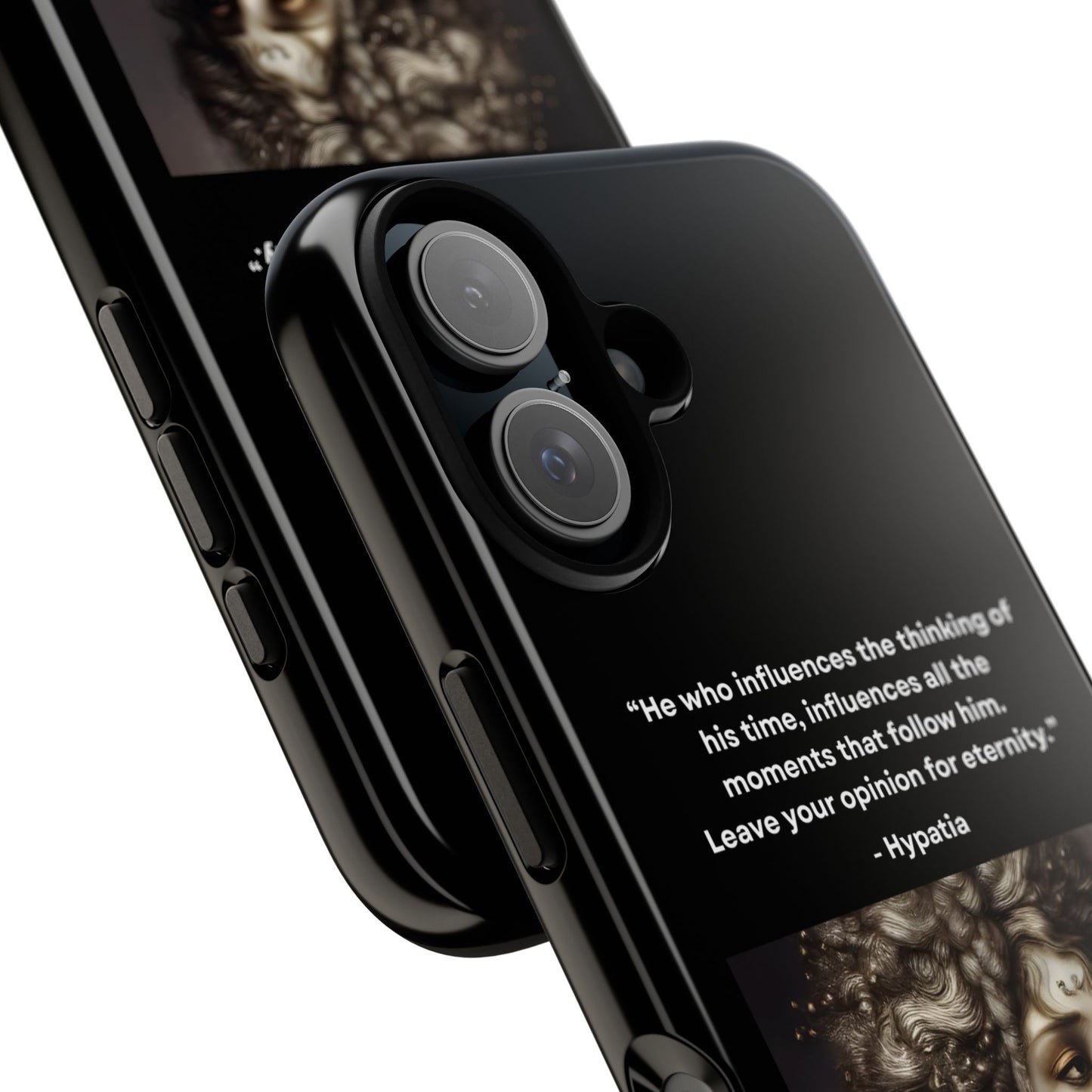 “Leave Your Mark” – Hypatia Quote Tough Phone Case
