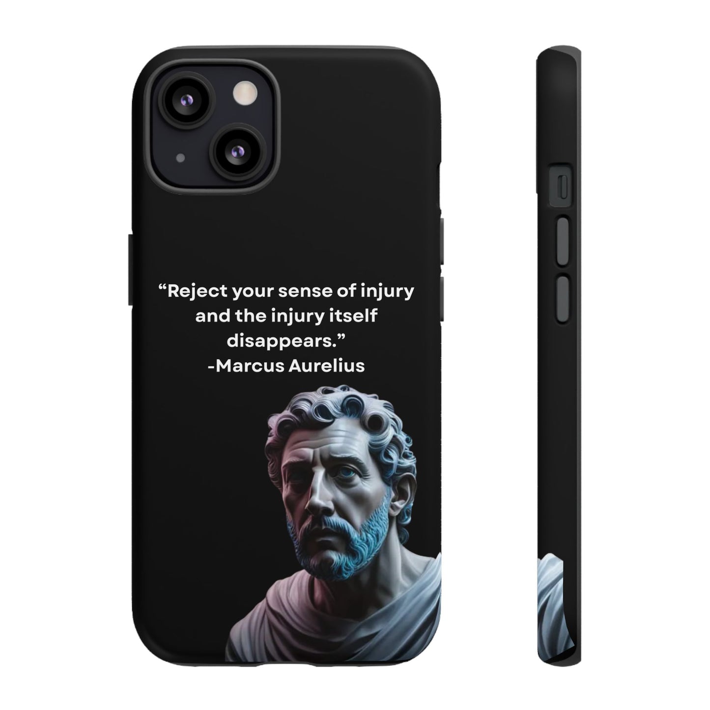 “Strength Within” – Marcus Aurelius Quote Tough Phone Case