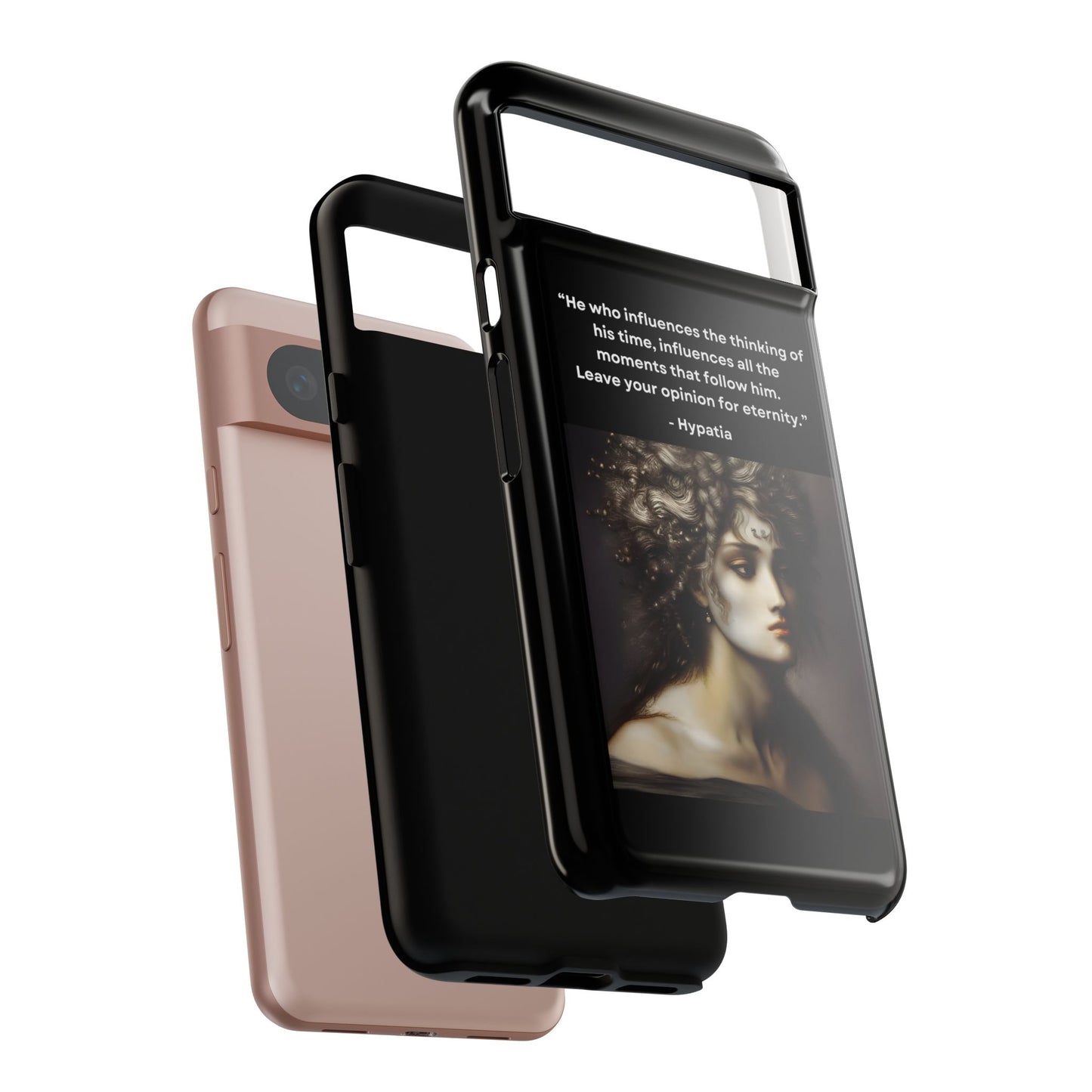 “Leave Your Mark” – Hypatia Quote Tough Phone Case