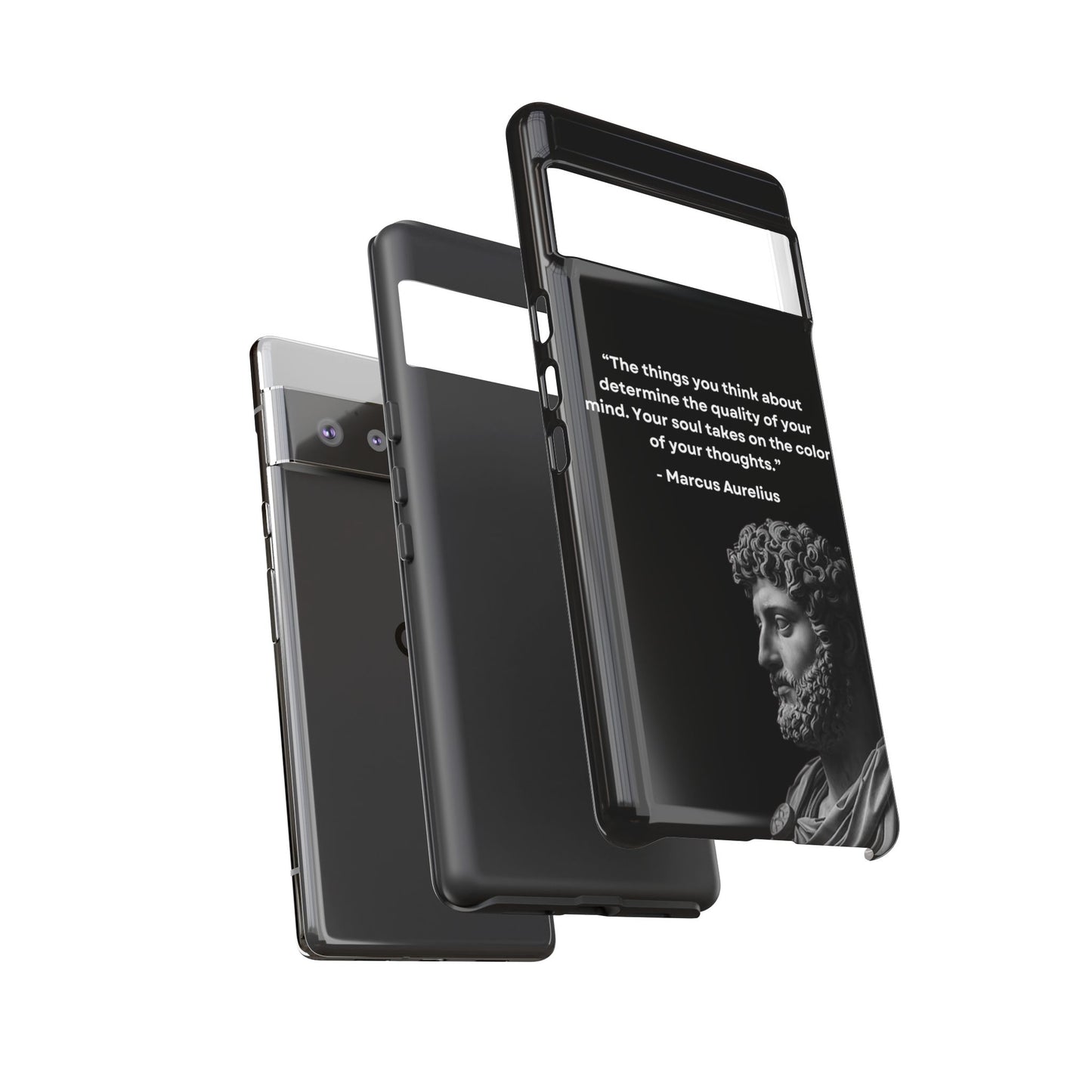 “Color of Thought” – Marcus Aurelius Quote Tough Phone Case