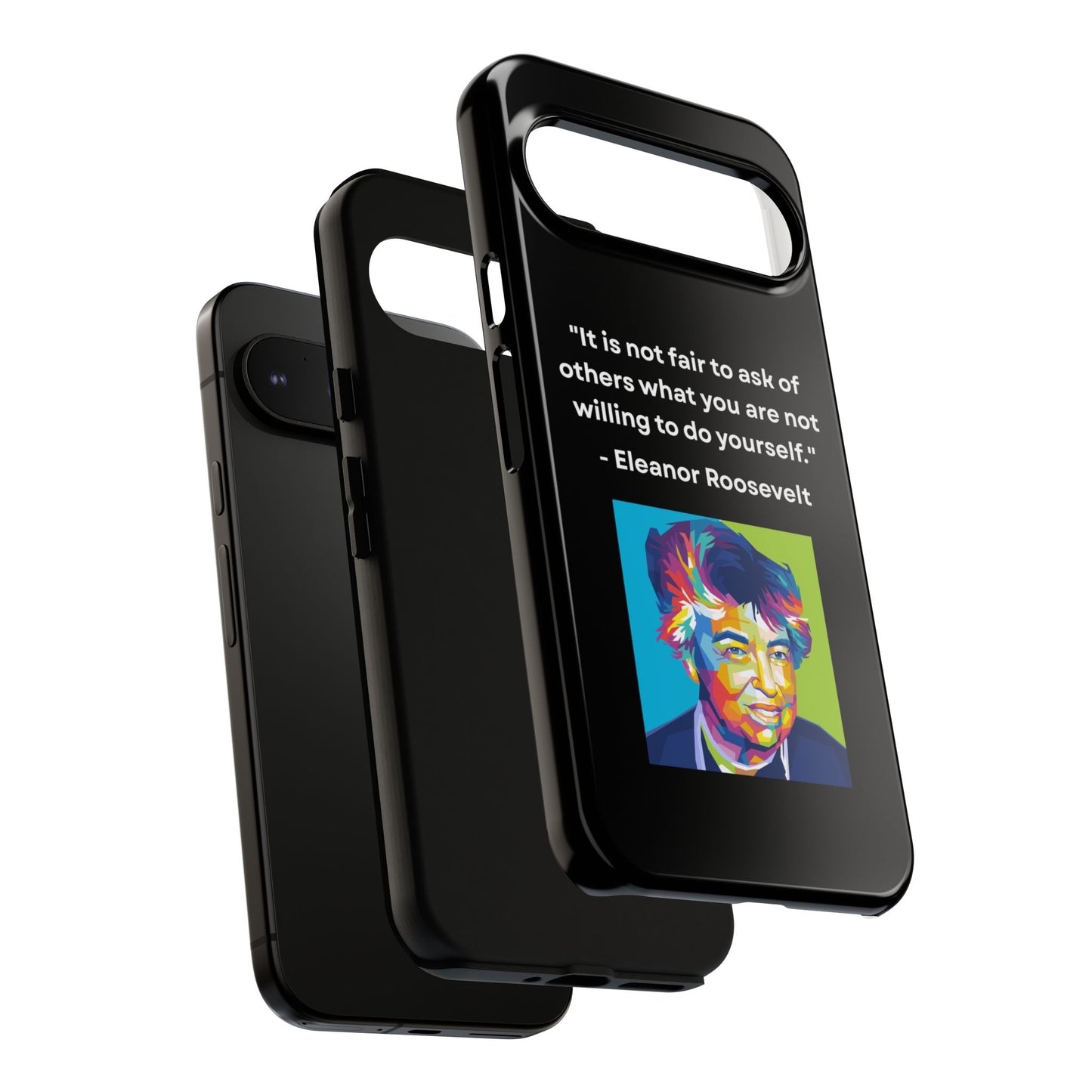 “Lead by Example” – Eleanor Roosevelt Quote Tough Phone Case