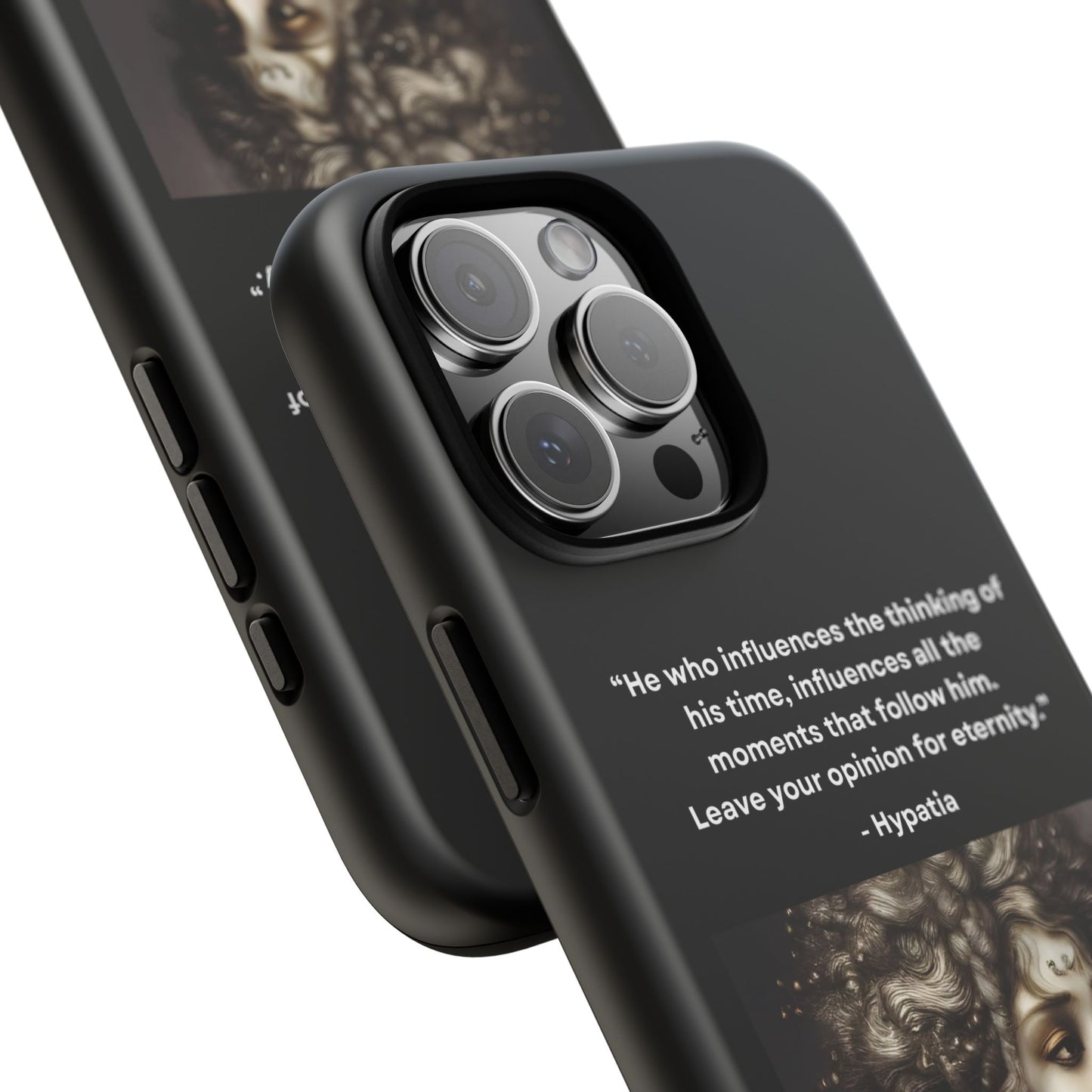 “Leave Your Mark” – Hypatia Quote Tough Phone Case