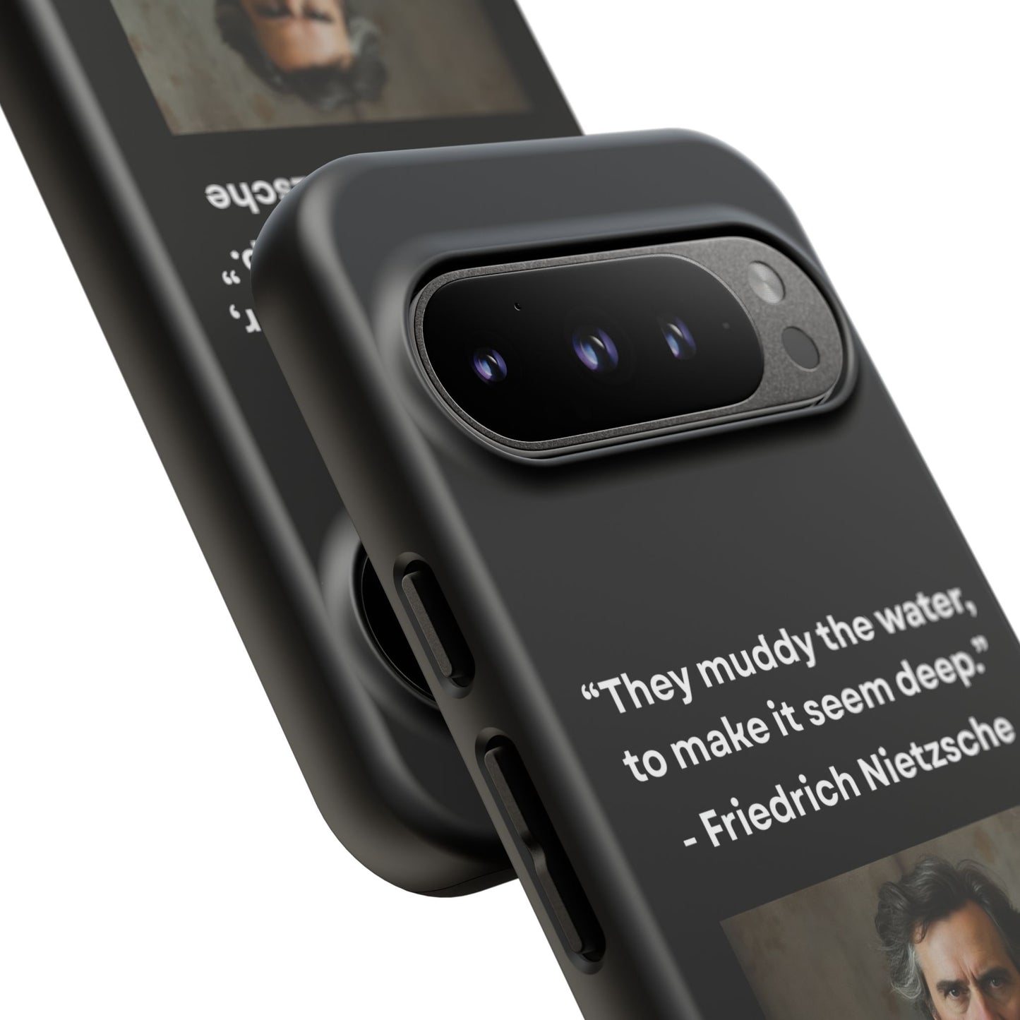 “False Depth” – Friedrich Nietzsche Quote Tough Phone Case