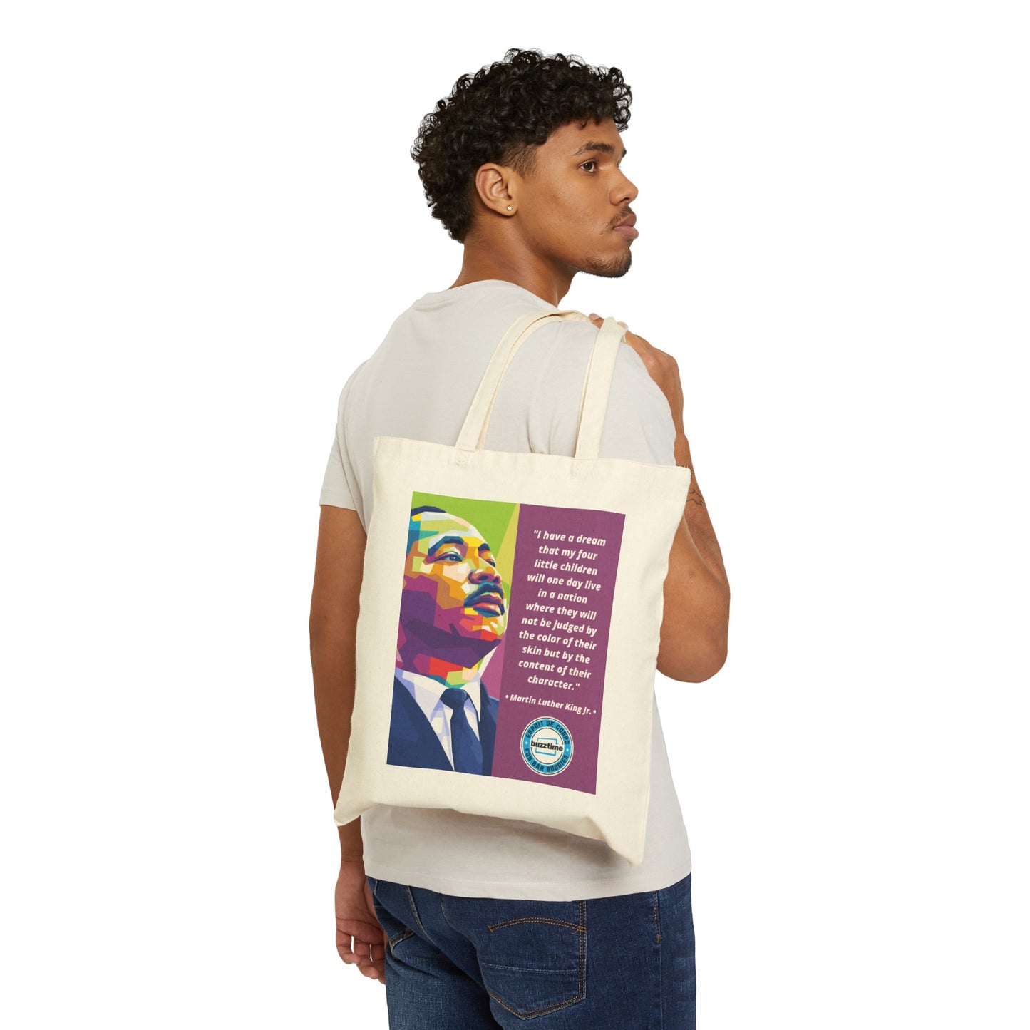 Martin Luther King Jr. Quote Tote Bag
