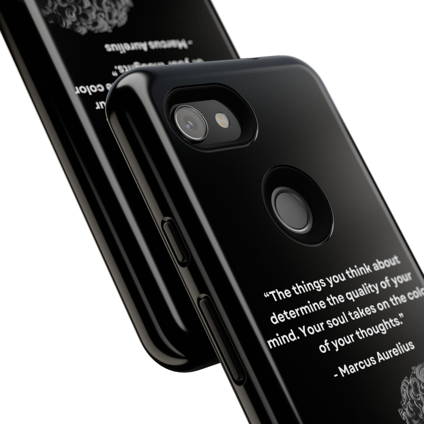 “Color of Thought” – Marcus Aurelius Quote Tough Phone Case