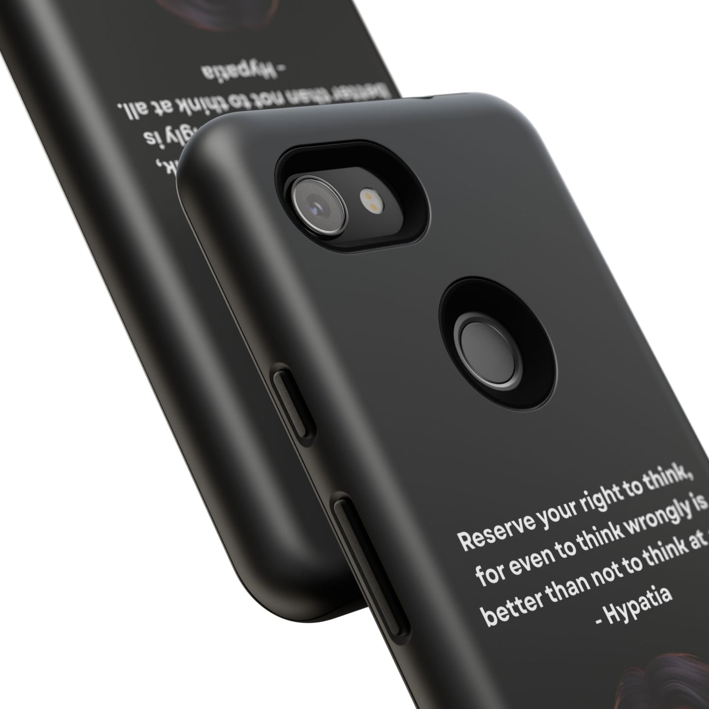 “Think Boldly” – Hypatia Quote Tough Phone Case