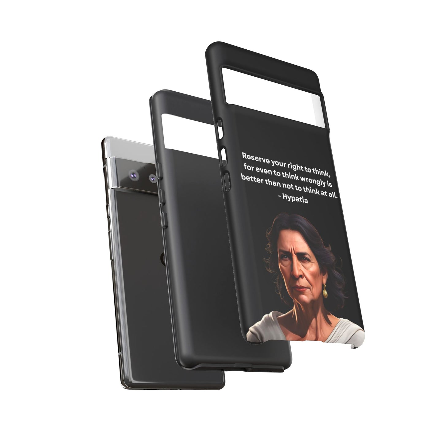 “Think Boldly” – Hypatia Quote Tough Phone Case