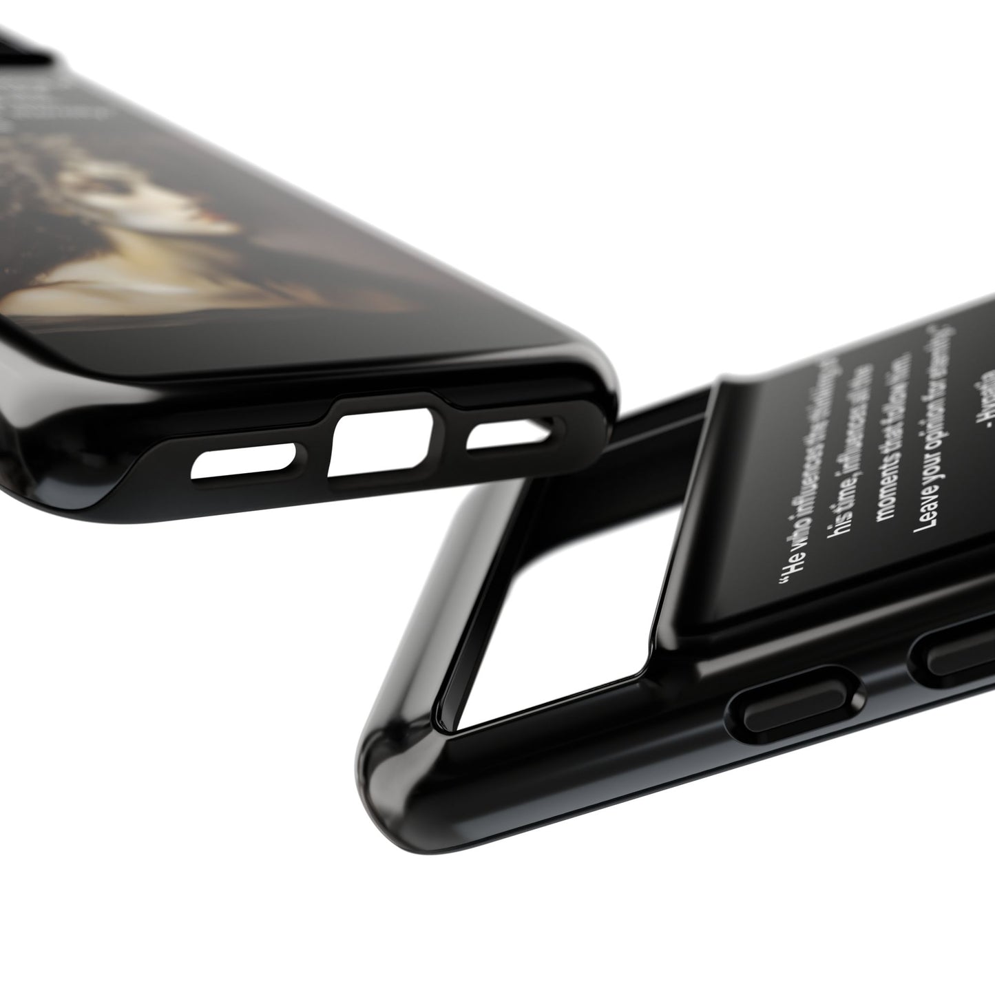 “Leave Your Mark” – Hypatia Quote Tough Phone Case