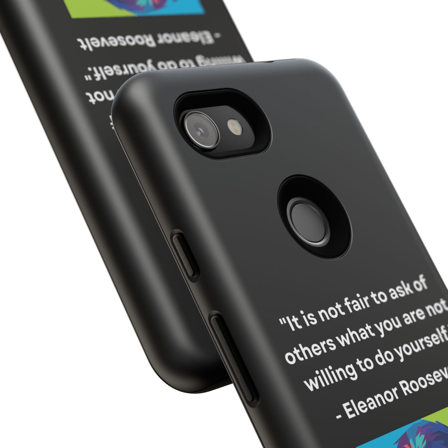 “Lead by Example” – Eleanor Roosevelt Quote Tough Phone Case