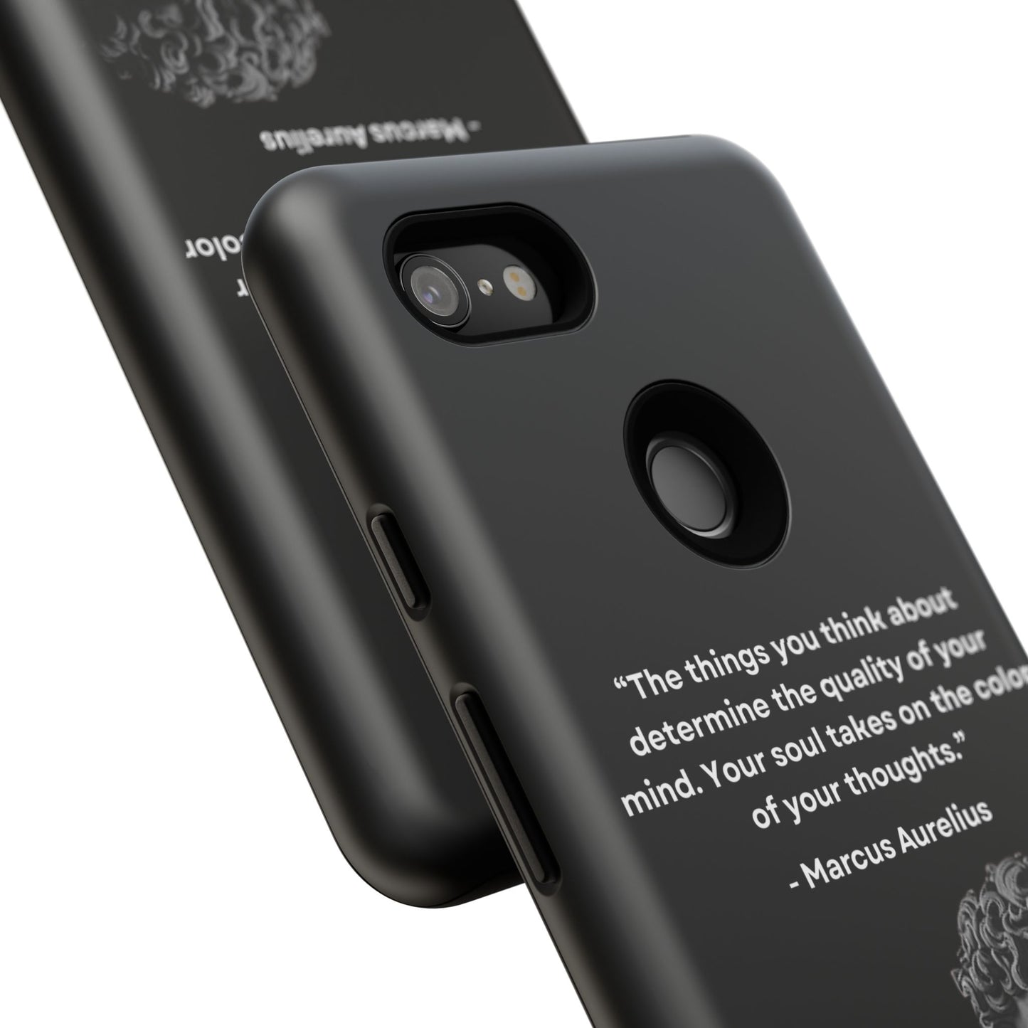 “Color of Thought” – Marcus Aurelius Quote Tough Phone Case
