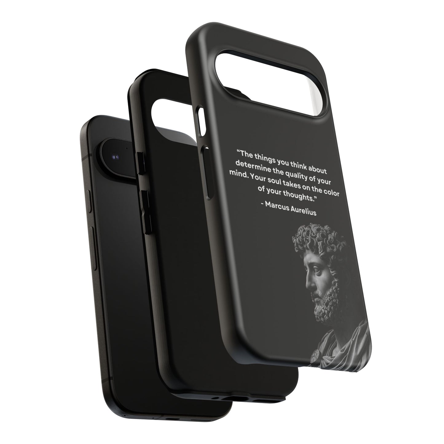 “Color of Thought” – Marcus Aurelius Quote Tough Phone Case