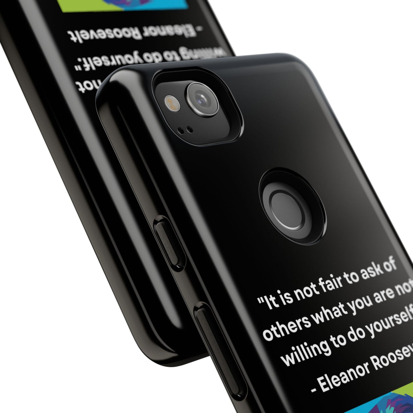 “Lead by Example” – Eleanor Roosevelt Quote Tough Phone Case