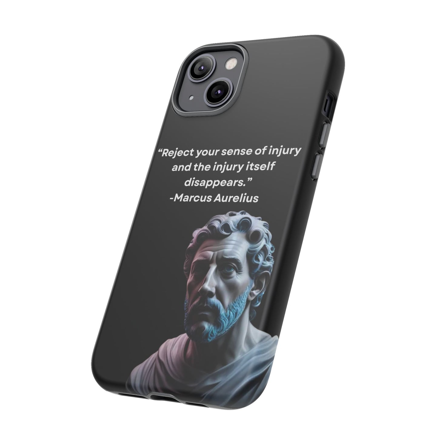 “Strength Within” – Marcus Aurelius Quote Tough Phone Case