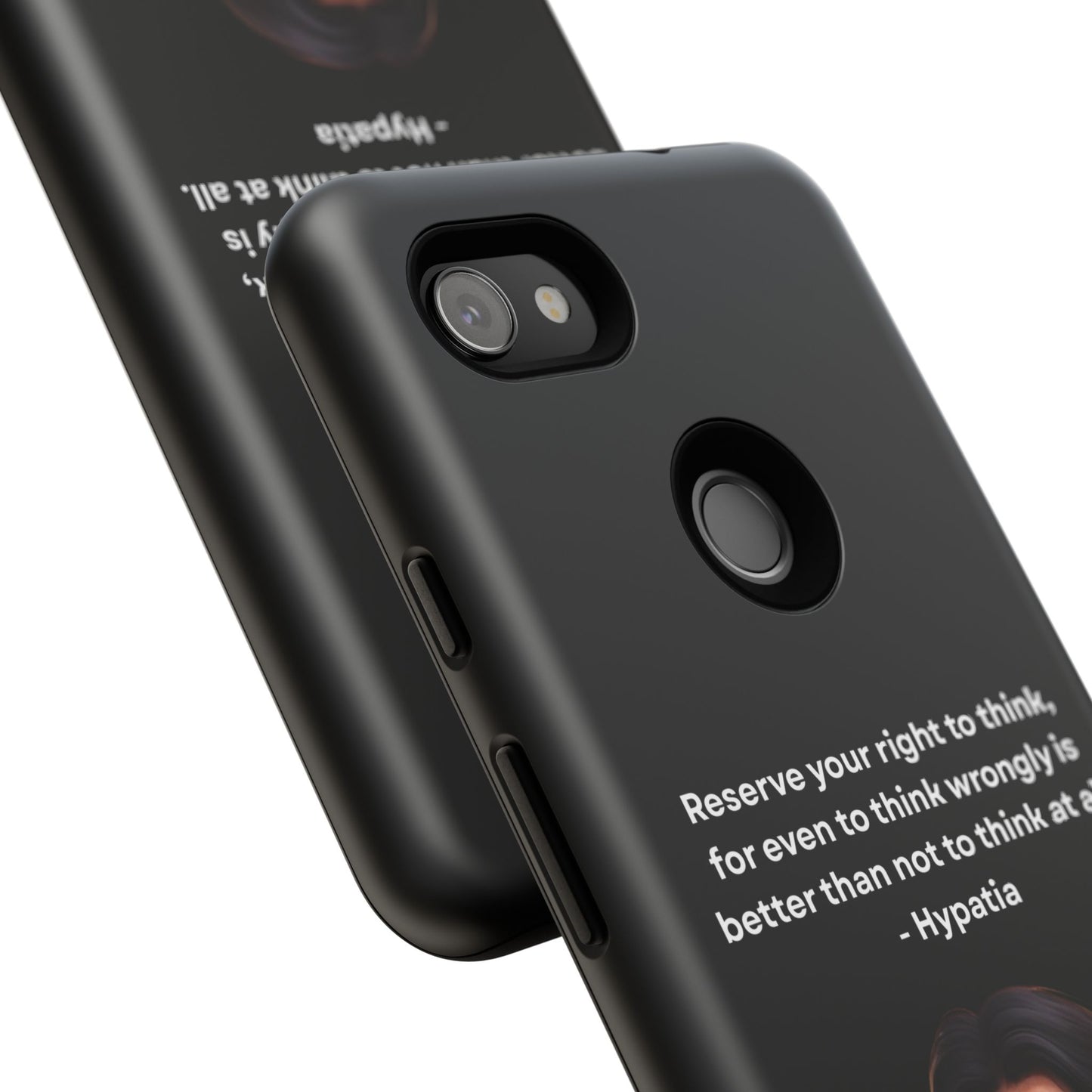 “Think Boldly” – Hypatia Quote Tough Phone Case