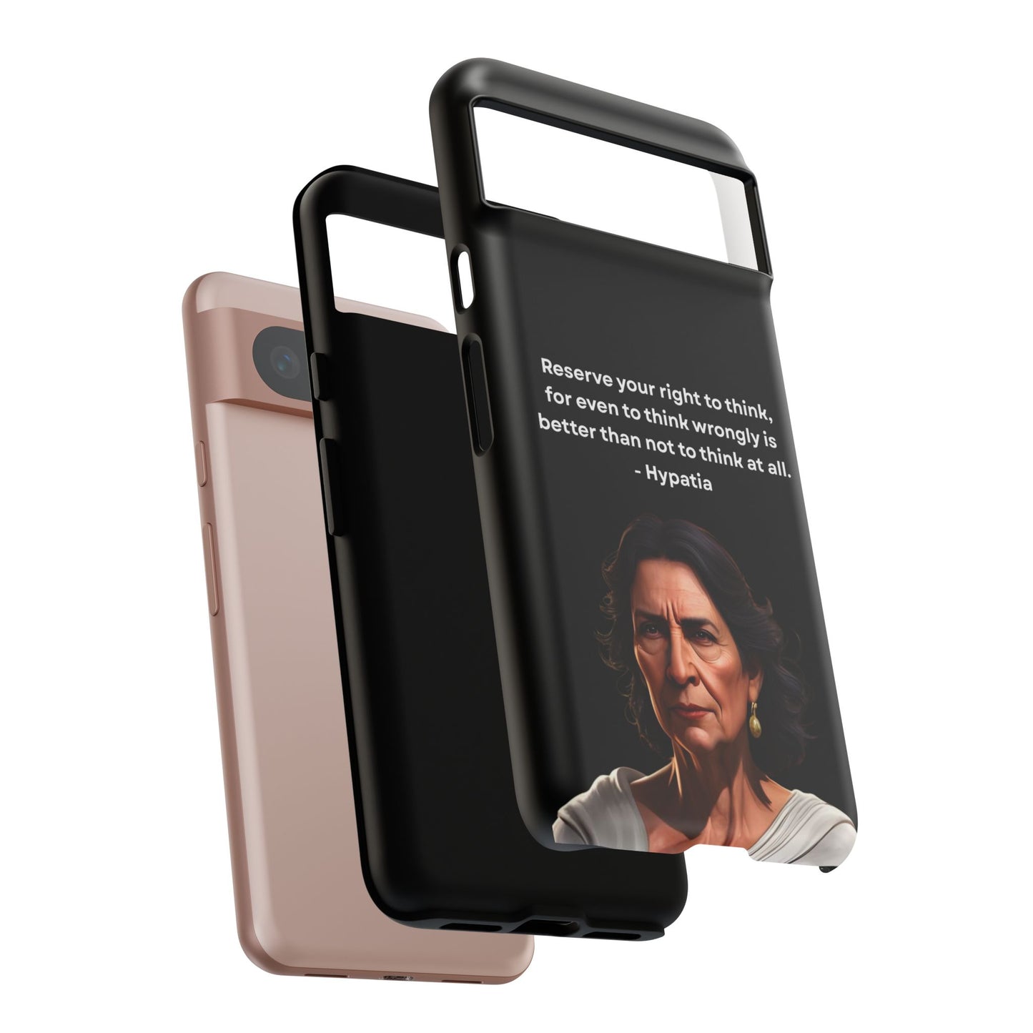 “Think Boldly” – Hypatia Quote Tough Phone Case