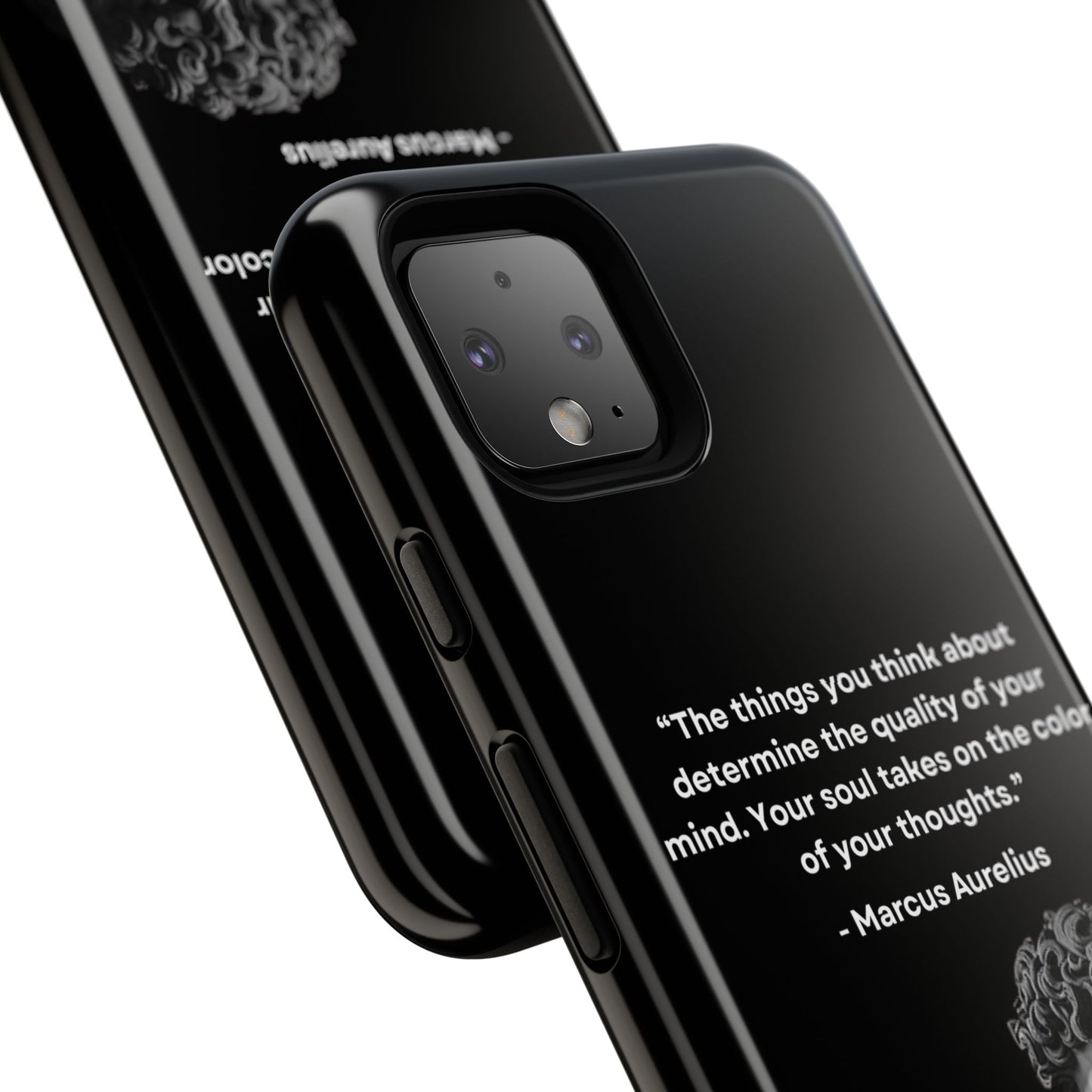 “Color of Thought” – Marcus Aurelius Quote Tough Phone Case