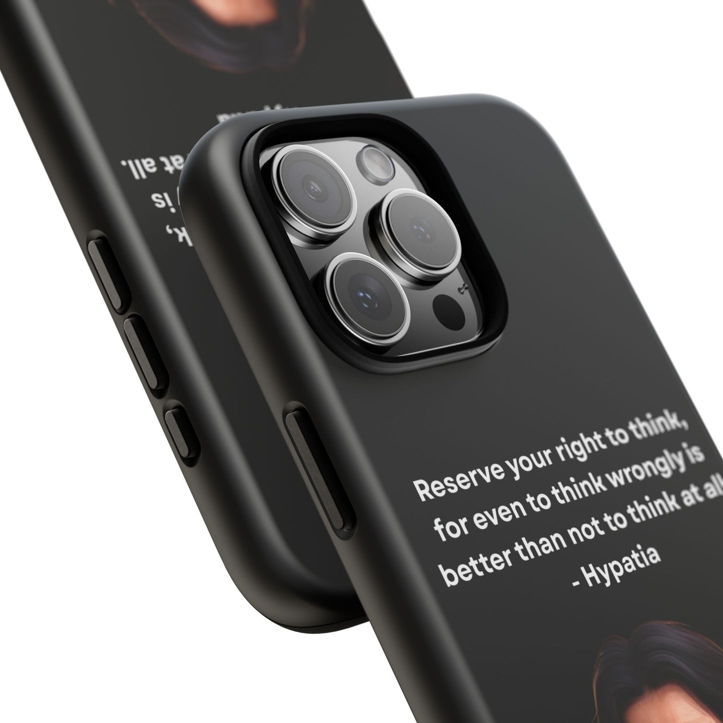 “Think Boldly” – Hypatia Quote Tough Phone Case