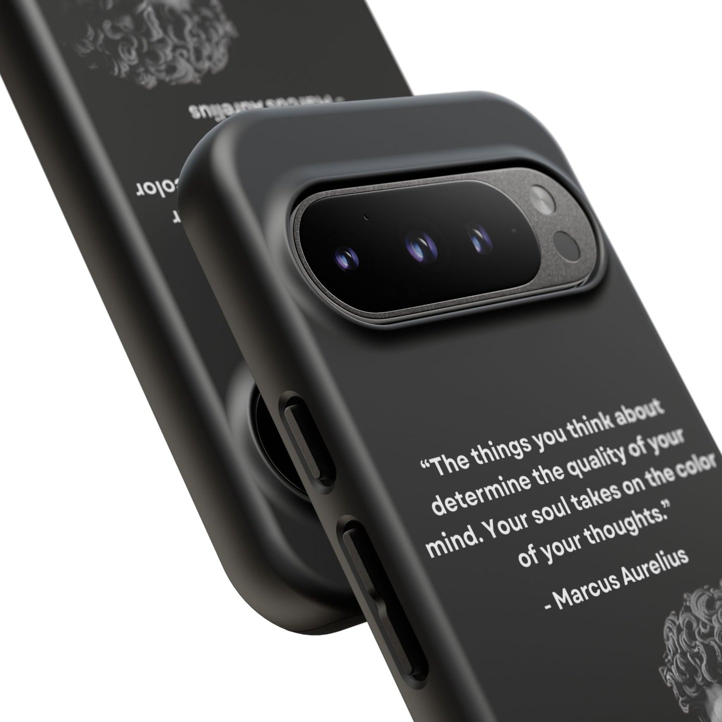 “Color of Thought” – Marcus Aurelius Quote Tough Phone Case