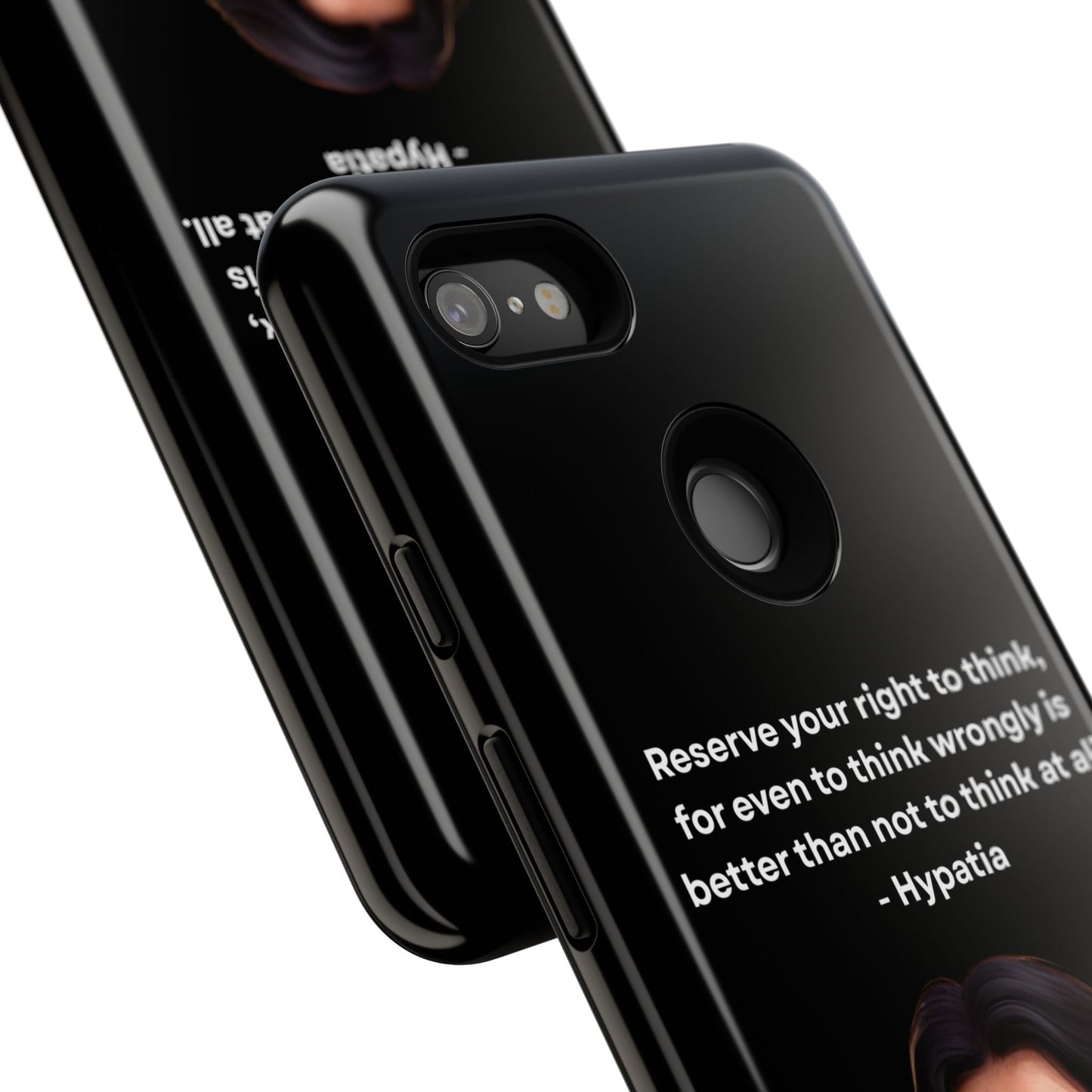 “Think Boldly” – Hypatia Quote Tough Phone Case