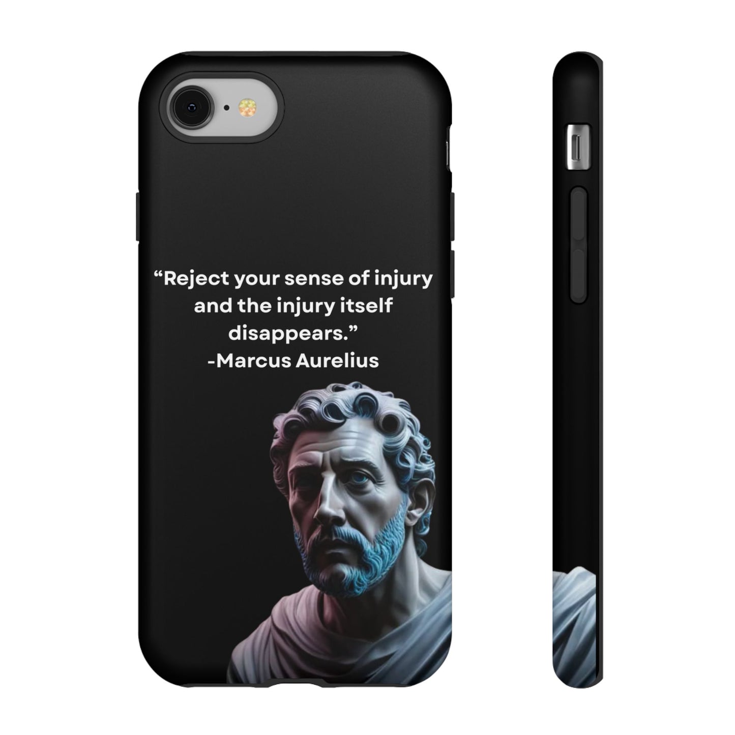 “Strength Within” – Marcus Aurelius Quote Tough Phone Case