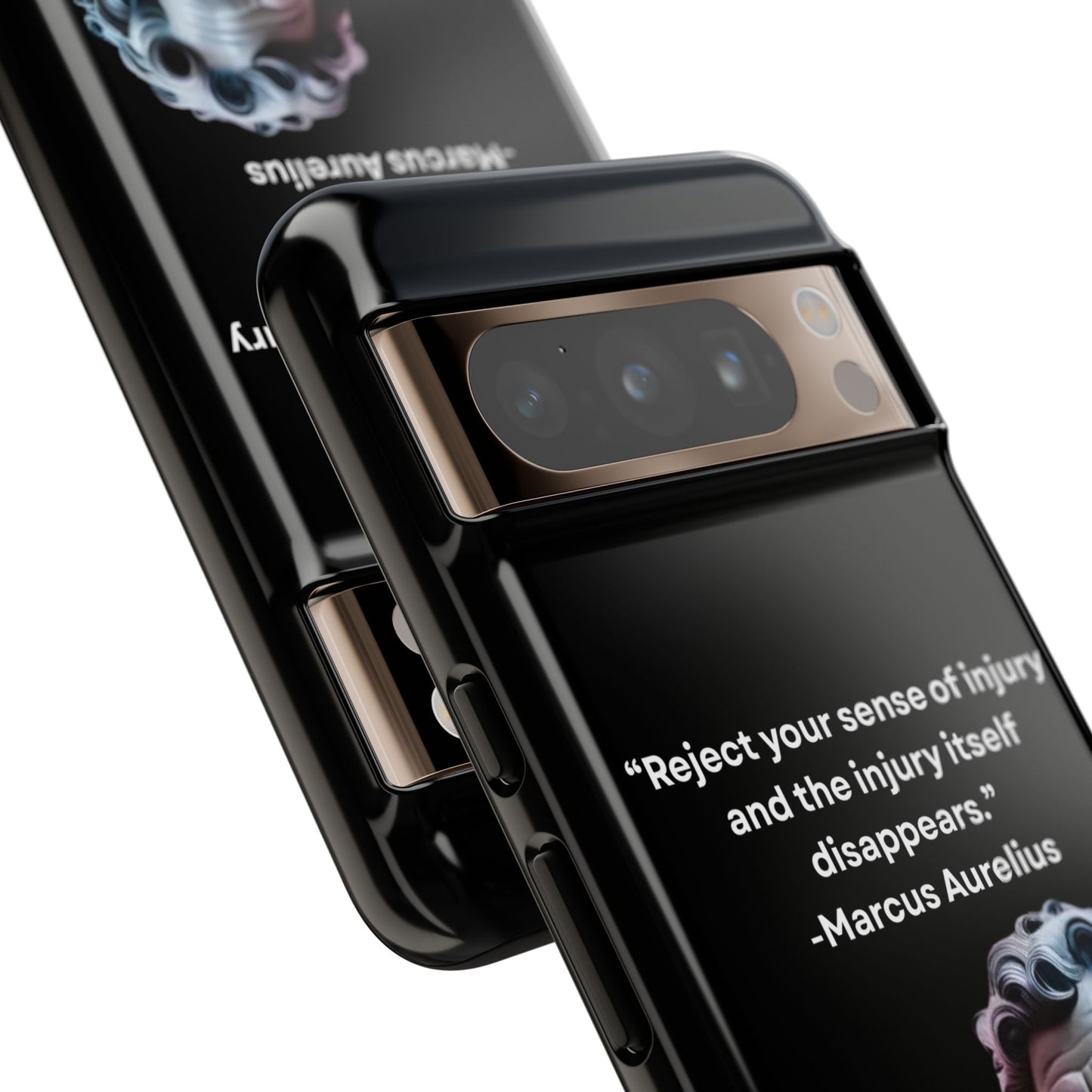 “Strength Within” – Marcus Aurelius Quote Tough Phone Case