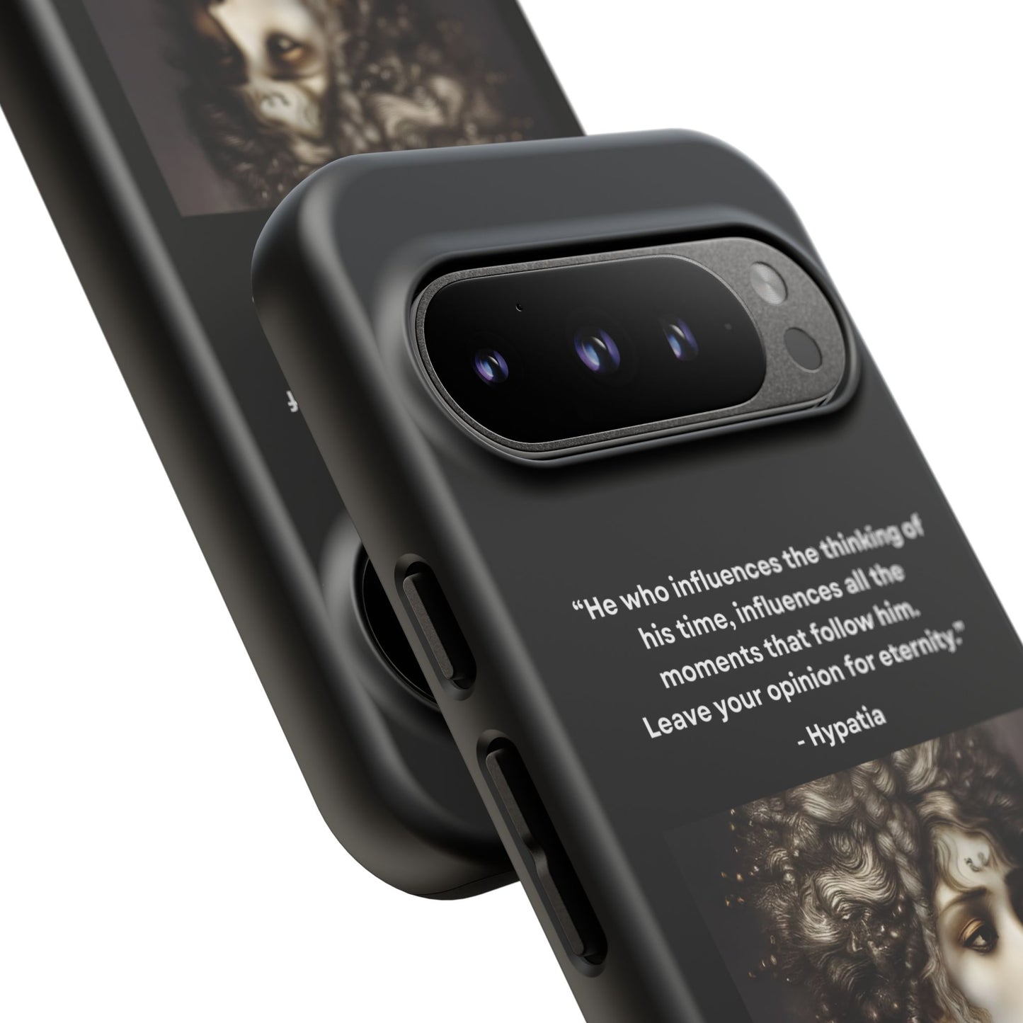 “Leave Your Mark” – Hypatia Quote Tough Phone Case