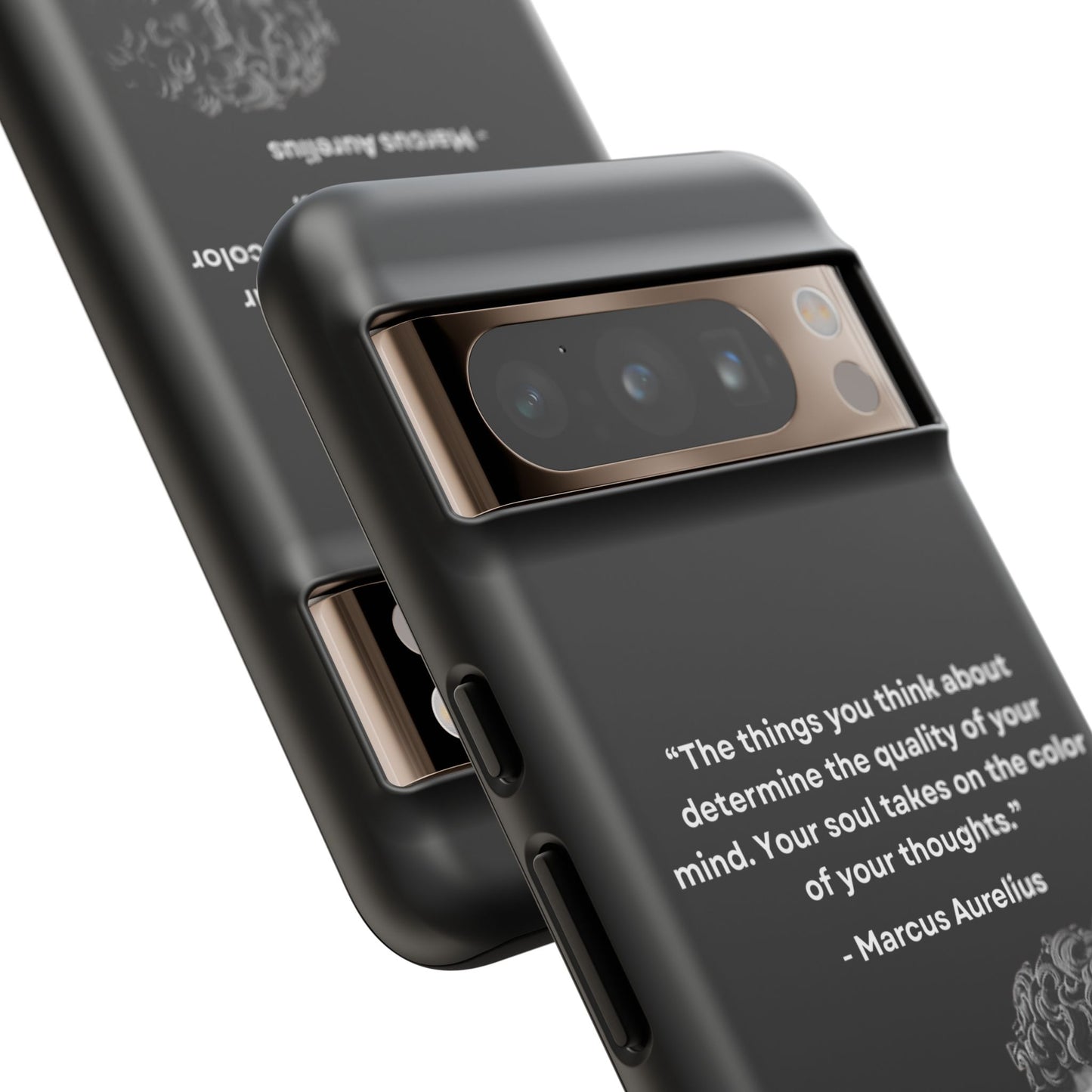 “Color of Thought” – Marcus Aurelius Quote Tough Phone Case