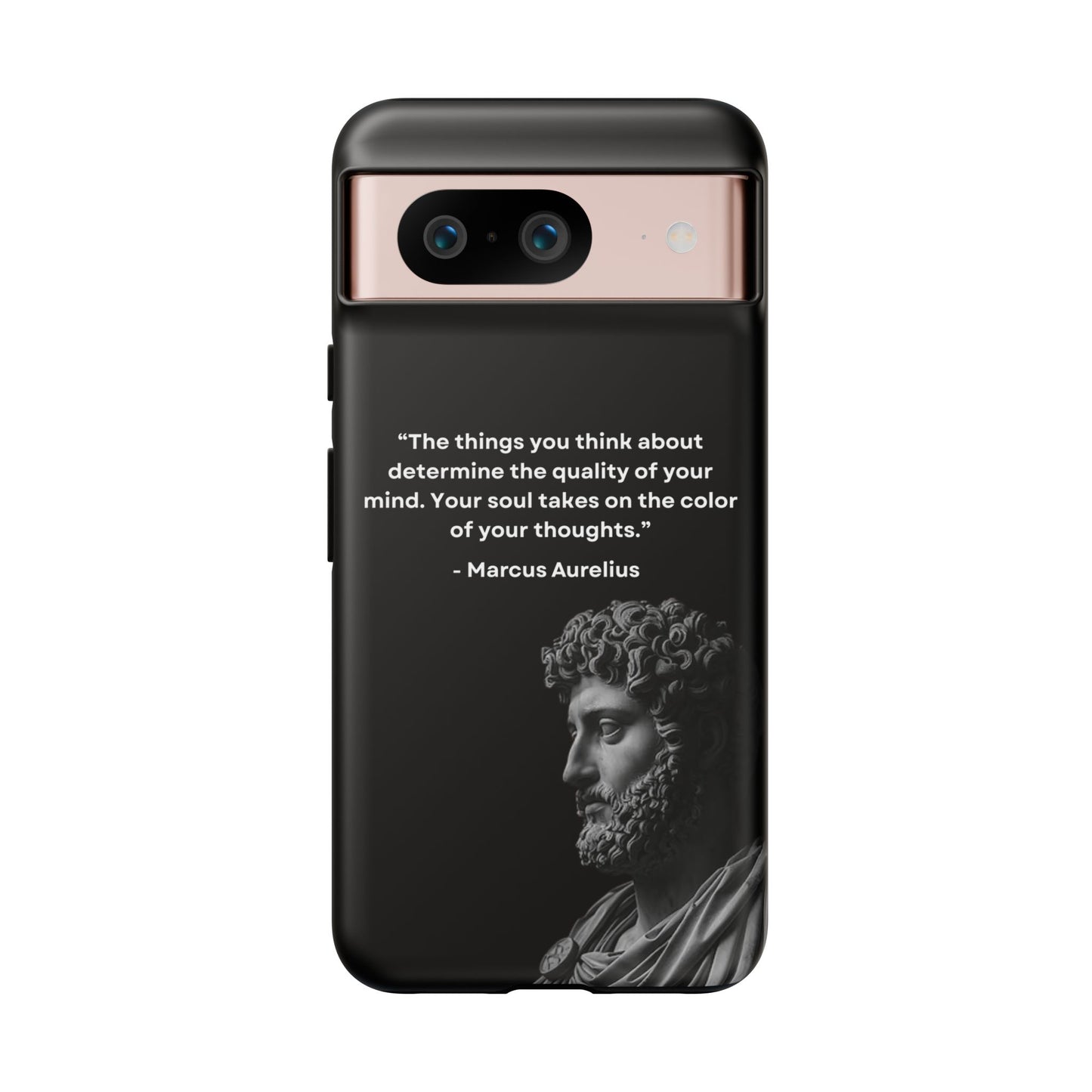 “Color of Thought” – Marcus Aurelius Quote Tough Phone Case