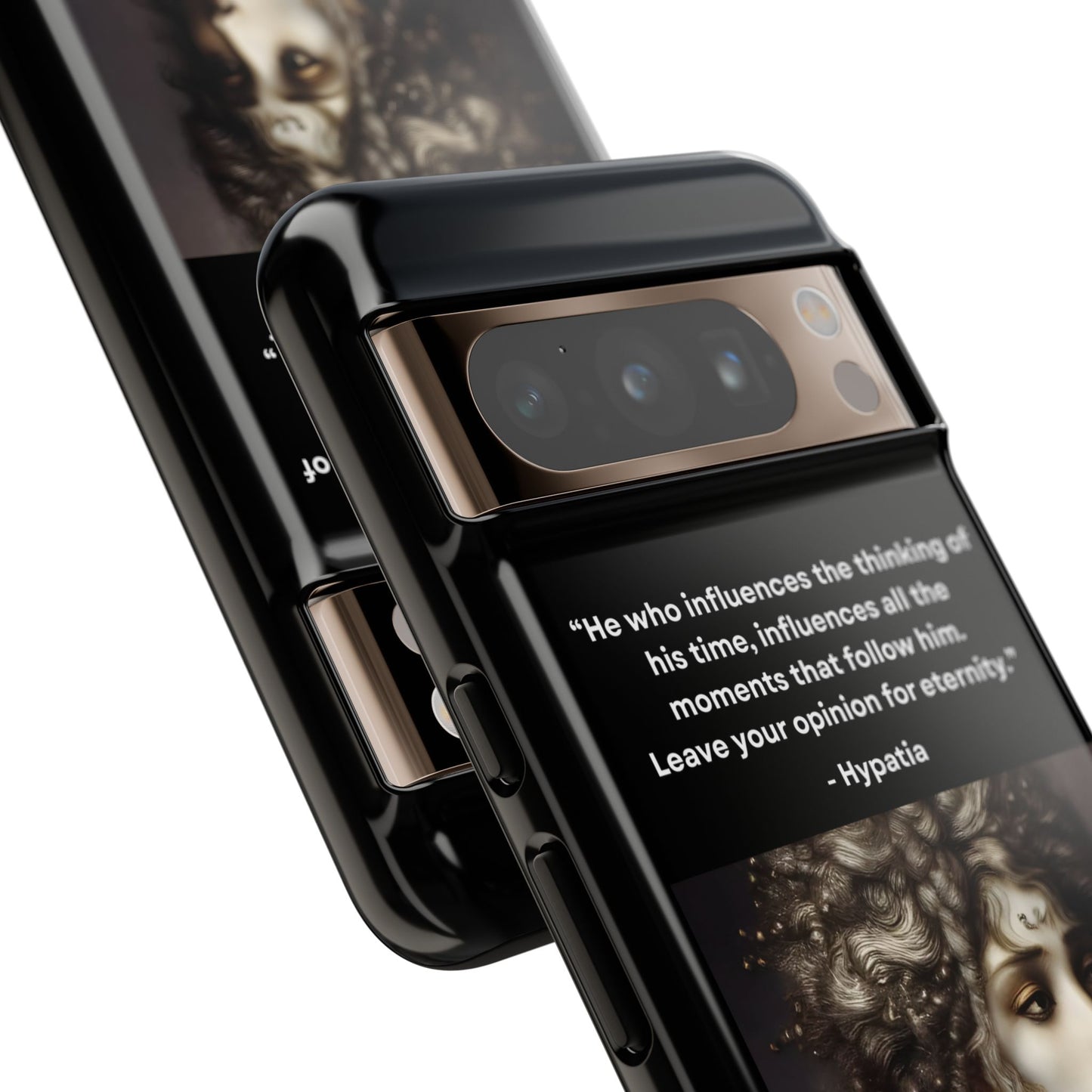 “Leave Your Mark” – Hypatia Quote Tough Phone Case
