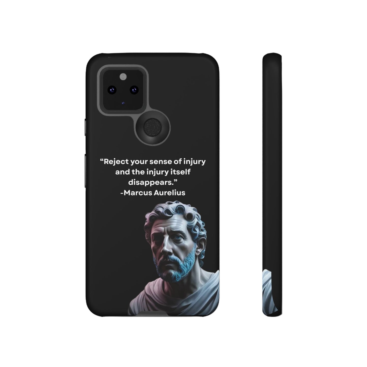 “Strength Within” – Marcus Aurelius Quote Tough Phone Case