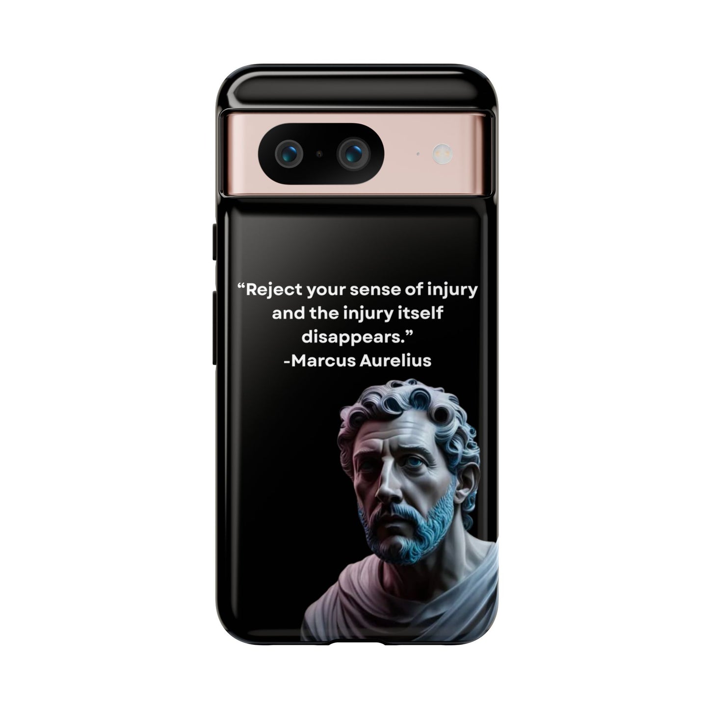 “Strength Within” – Marcus Aurelius Quote Tough Phone Case