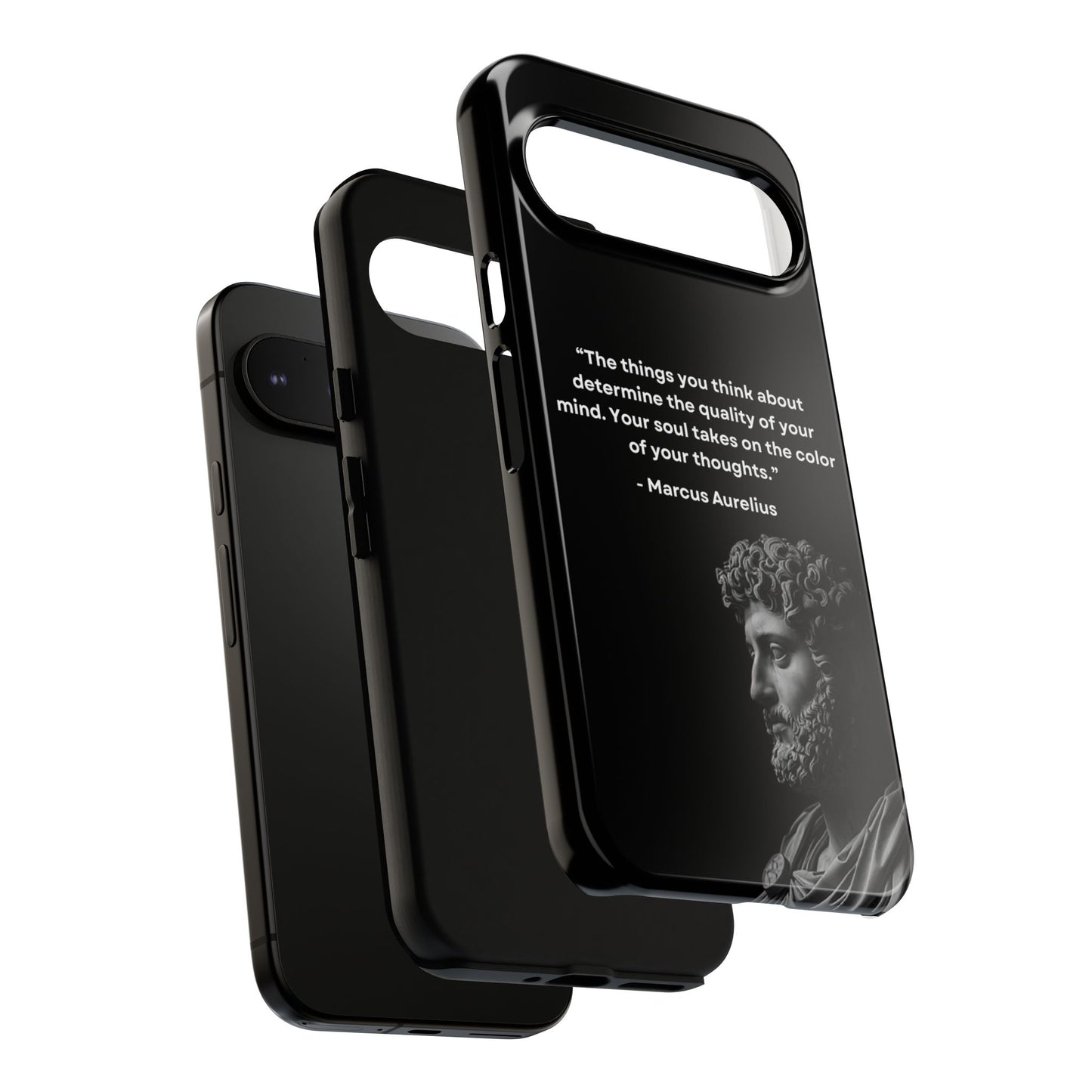 “Color of Thought” – Marcus Aurelius Quote Tough Phone Case