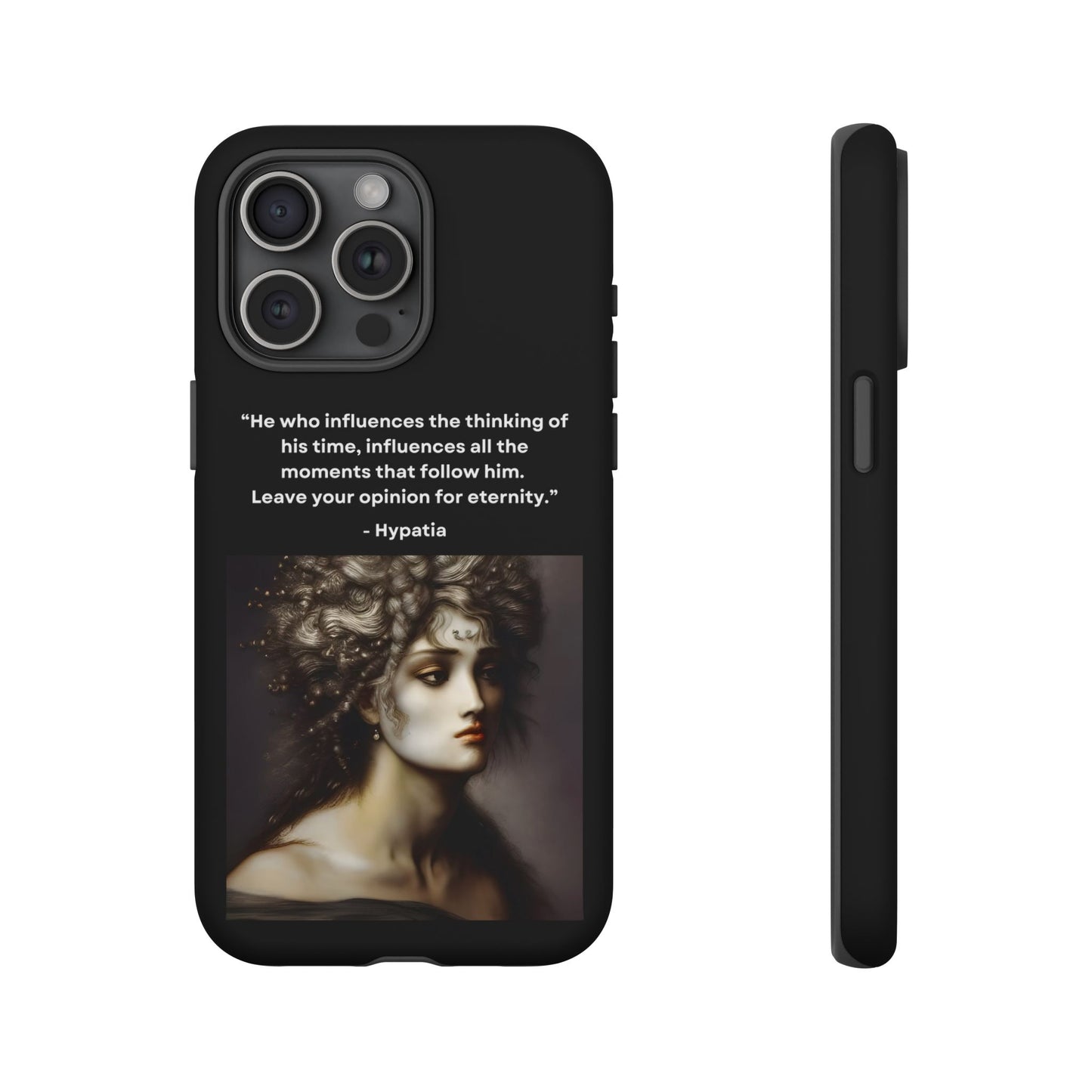 “Leave Your Mark” – Hypatia Quote Tough Phone Case