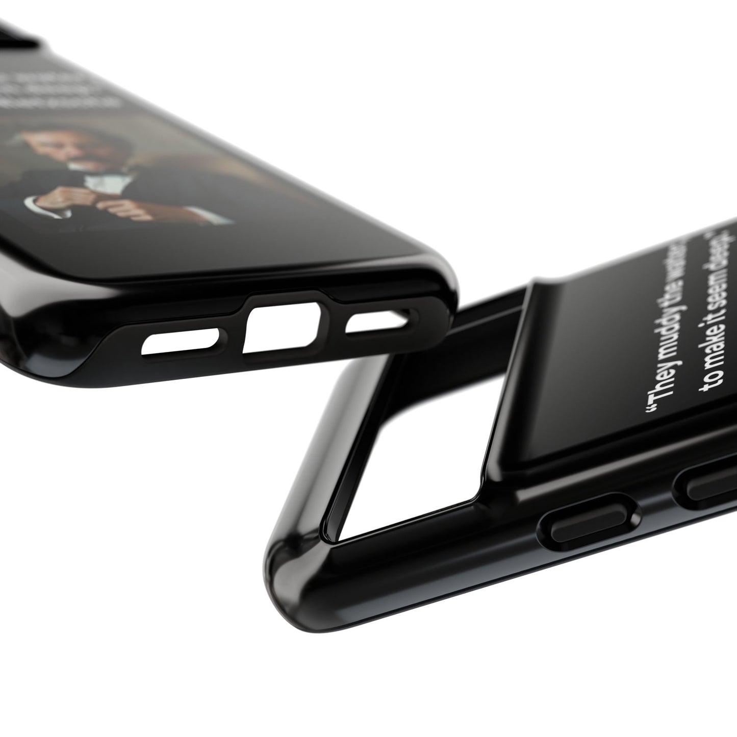 “False Depth” – Friedrich Nietzsche Quote Tough Phone Case