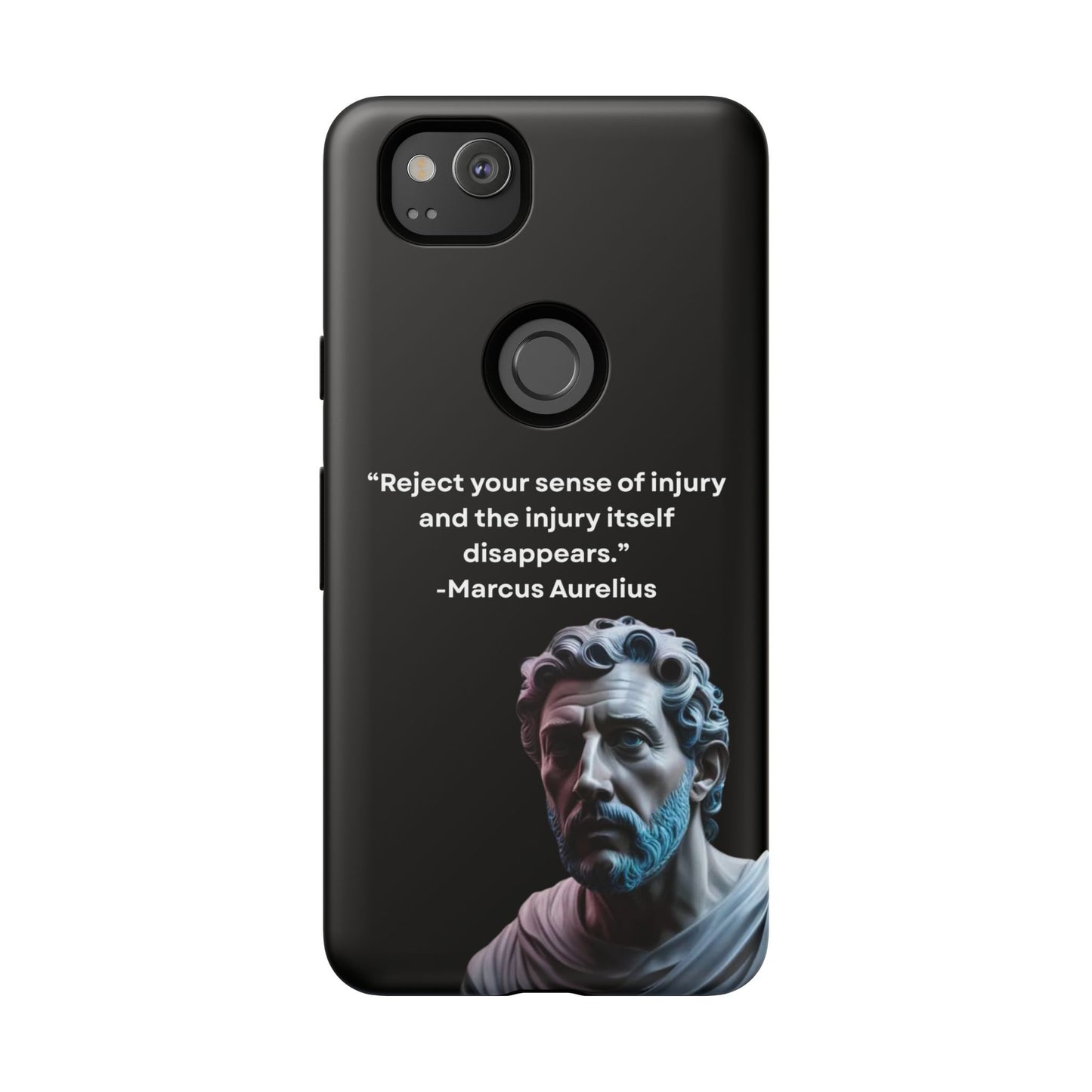“Strength Within” – Marcus Aurelius Quote Tough Phone Case