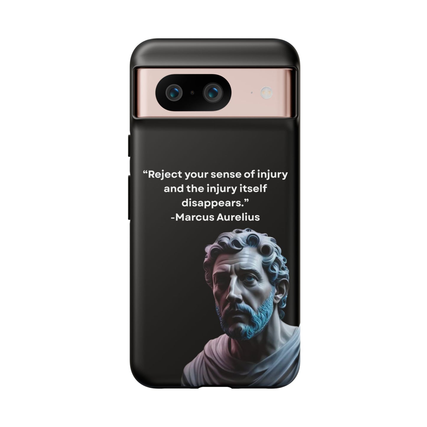 “Strength Within” – Marcus Aurelius Quote Tough Phone Case