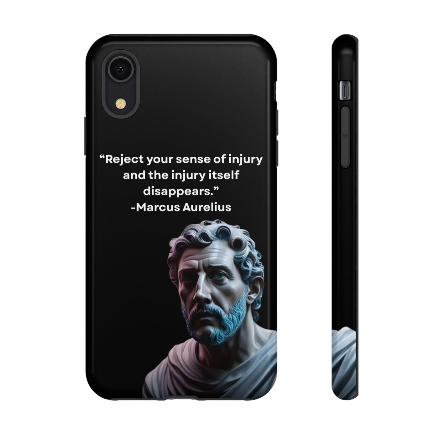 “Strength Within” – Marcus Aurelius Quote Tough Phone Case