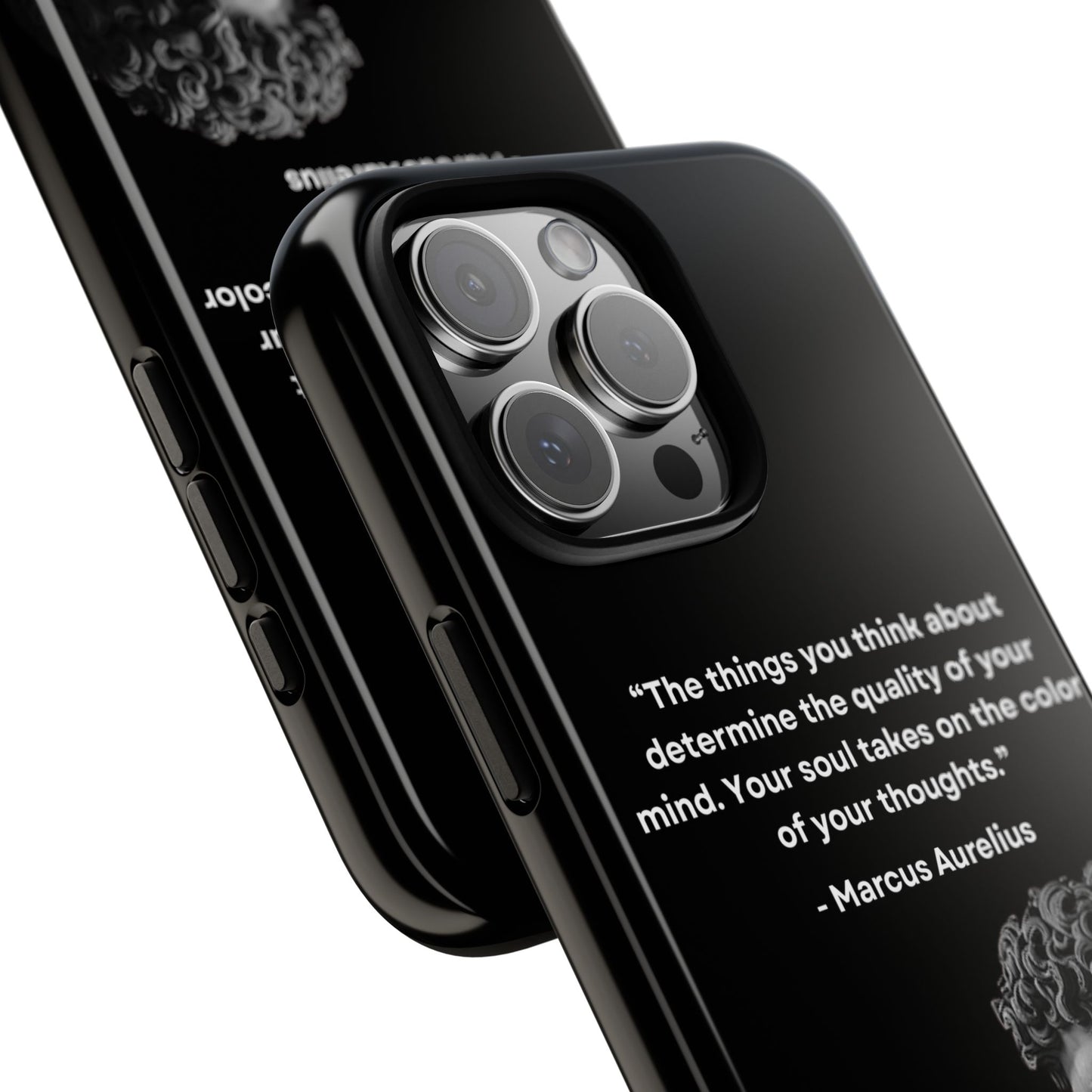 “Color of Thought” – Marcus Aurelius Quote Tough Phone Case