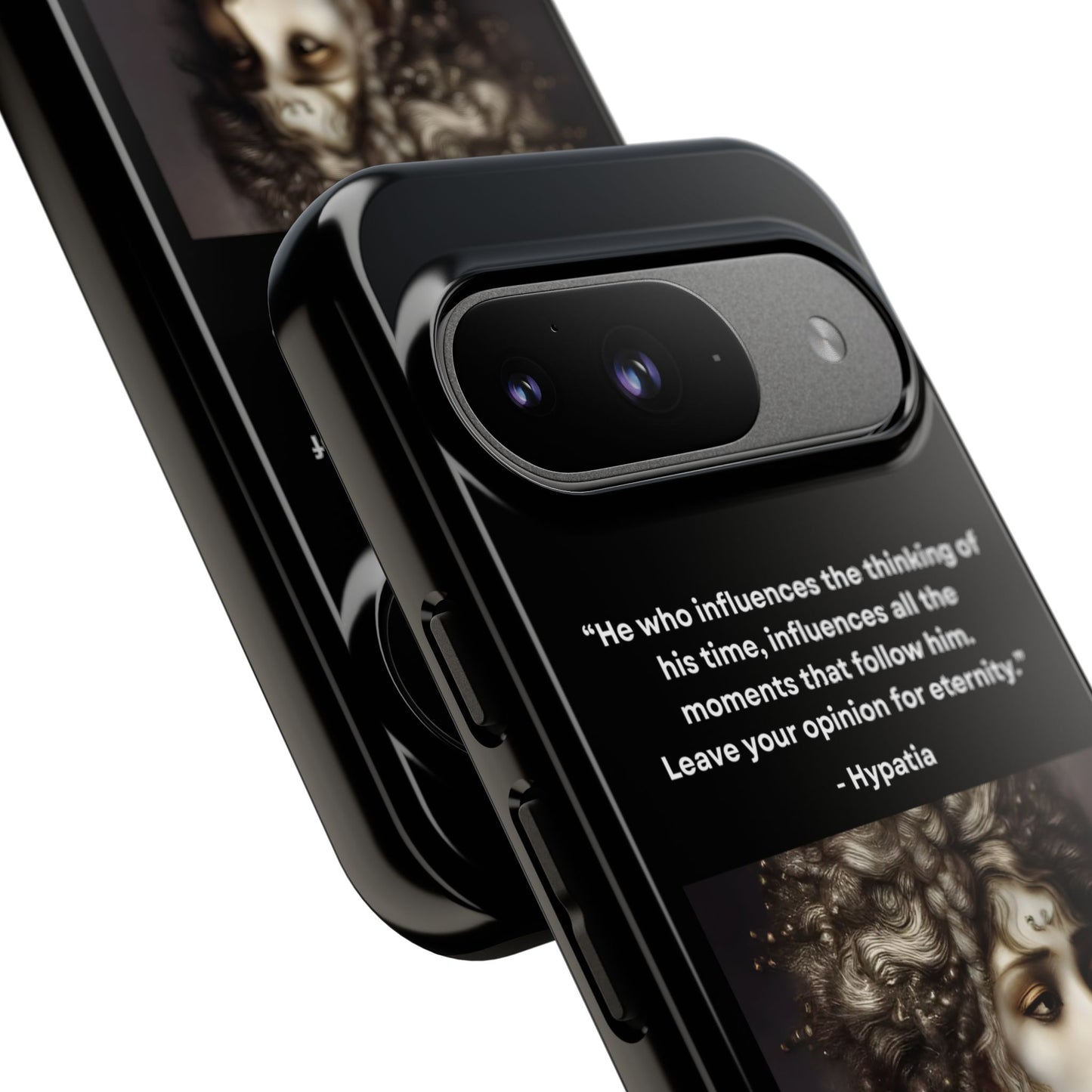 “Leave Your Mark” – Hypatia Quote Tough Phone Case