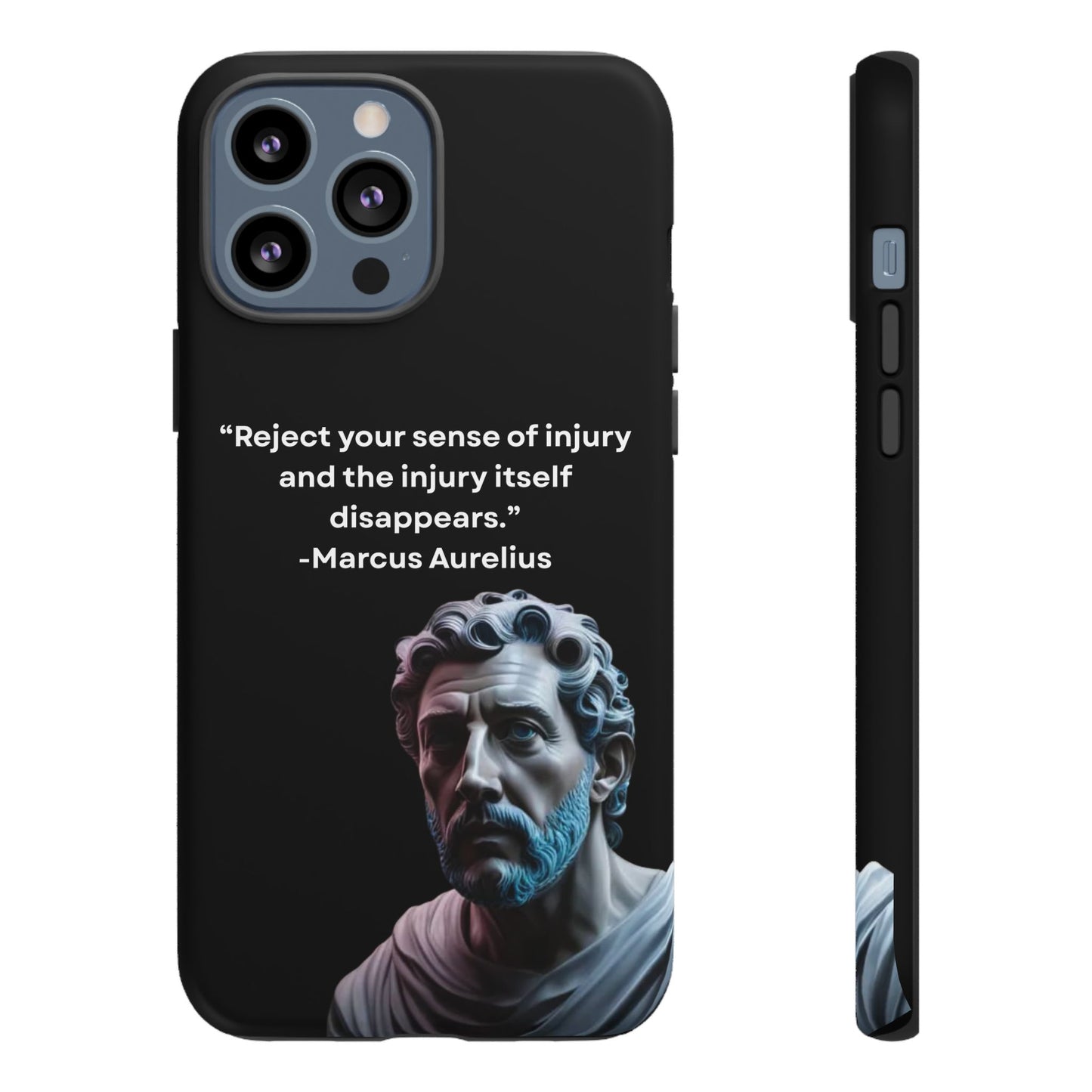 “Strength Within” – Marcus Aurelius Quote Tough Phone Case
