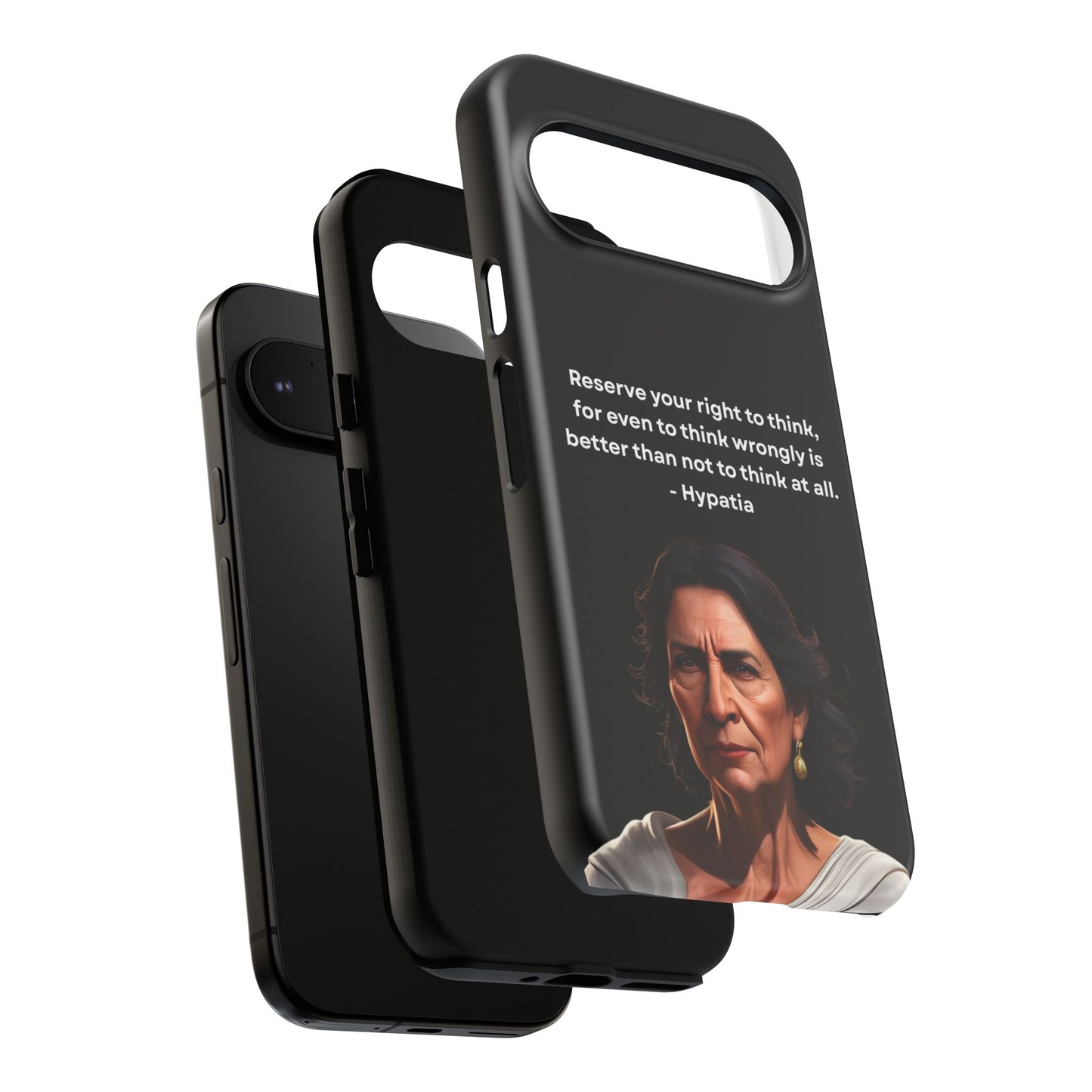 “Think Boldly” – Hypatia Quote Tough Phone Case