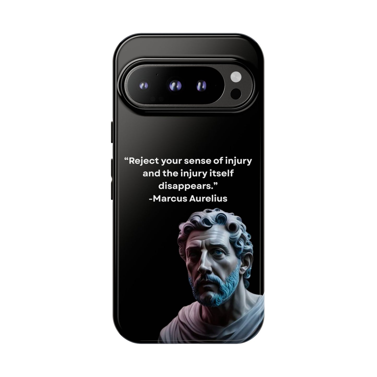 “Strength Within” – Marcus Aurelius Quote Tough Phone Case