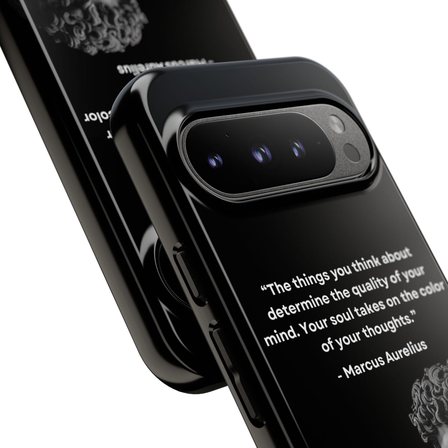 “Color of Thought” – Marcus Aurelius Quote Tough Phone Case