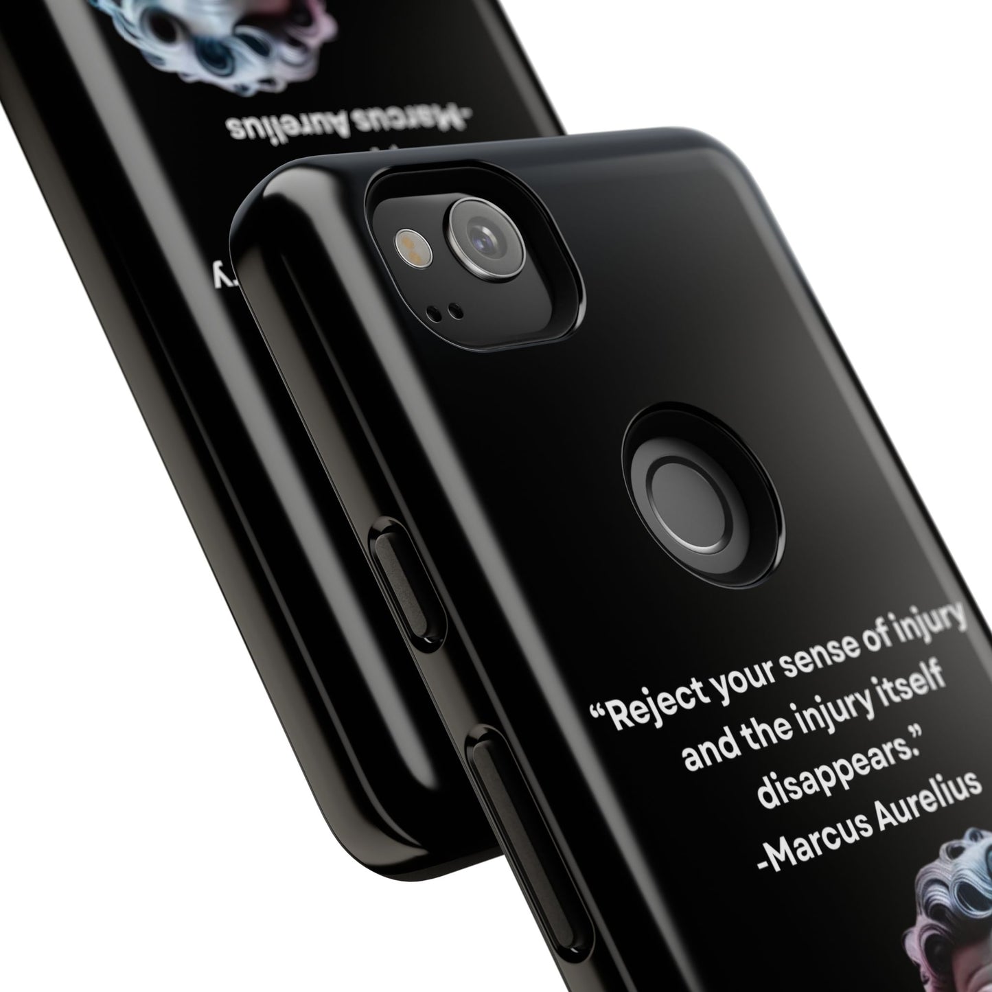 “Strength Within” – Marcus Aurelius Quote Tough Phone Case