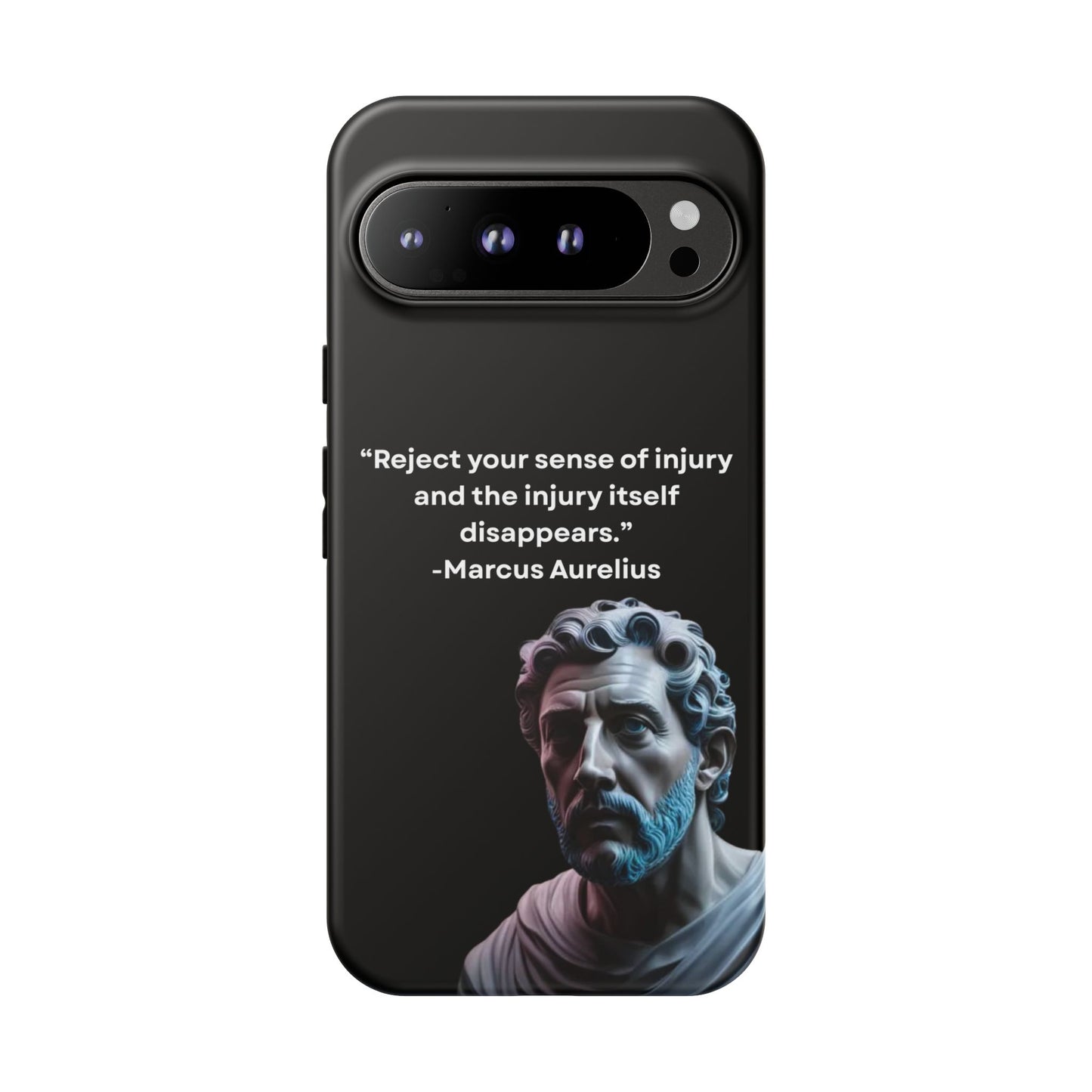 “Strength Within” – Marcus Aurelius Quote Tough Phone Case