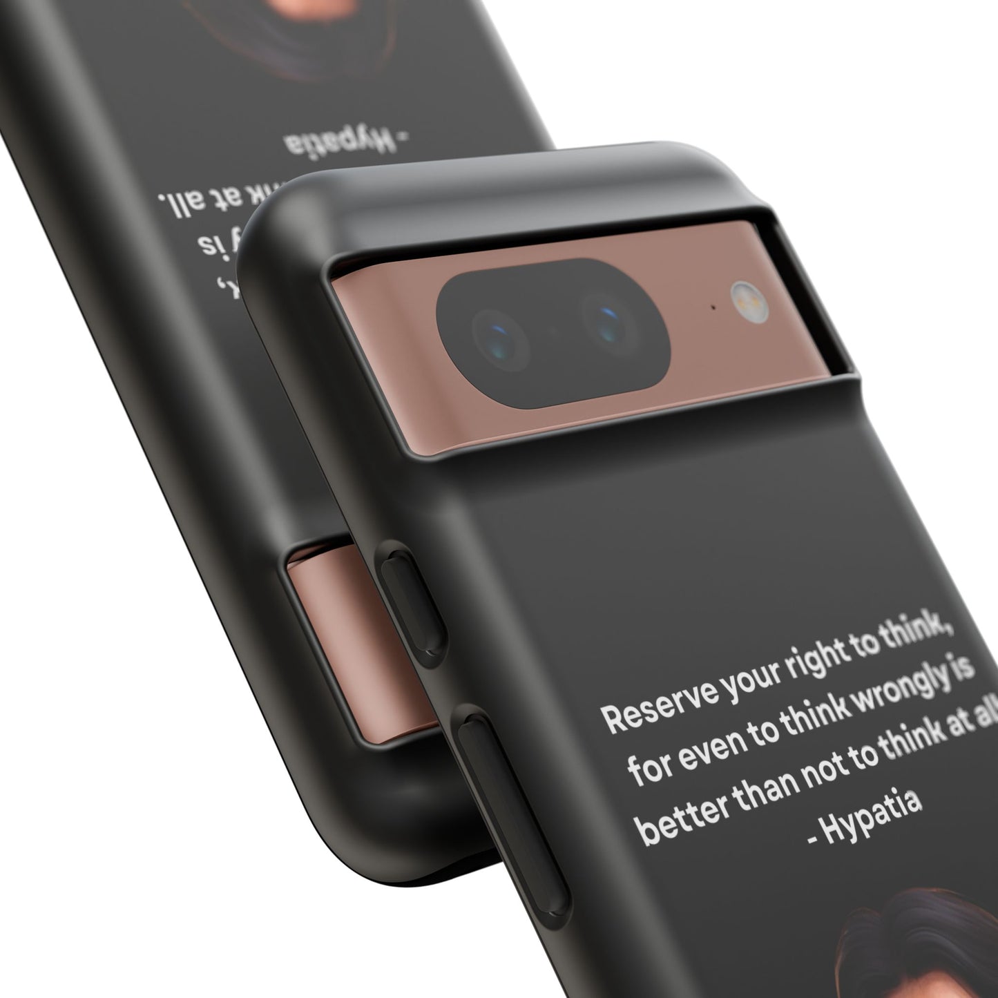 “Think Boldly” – Hypatia Quote Tough Phone Case