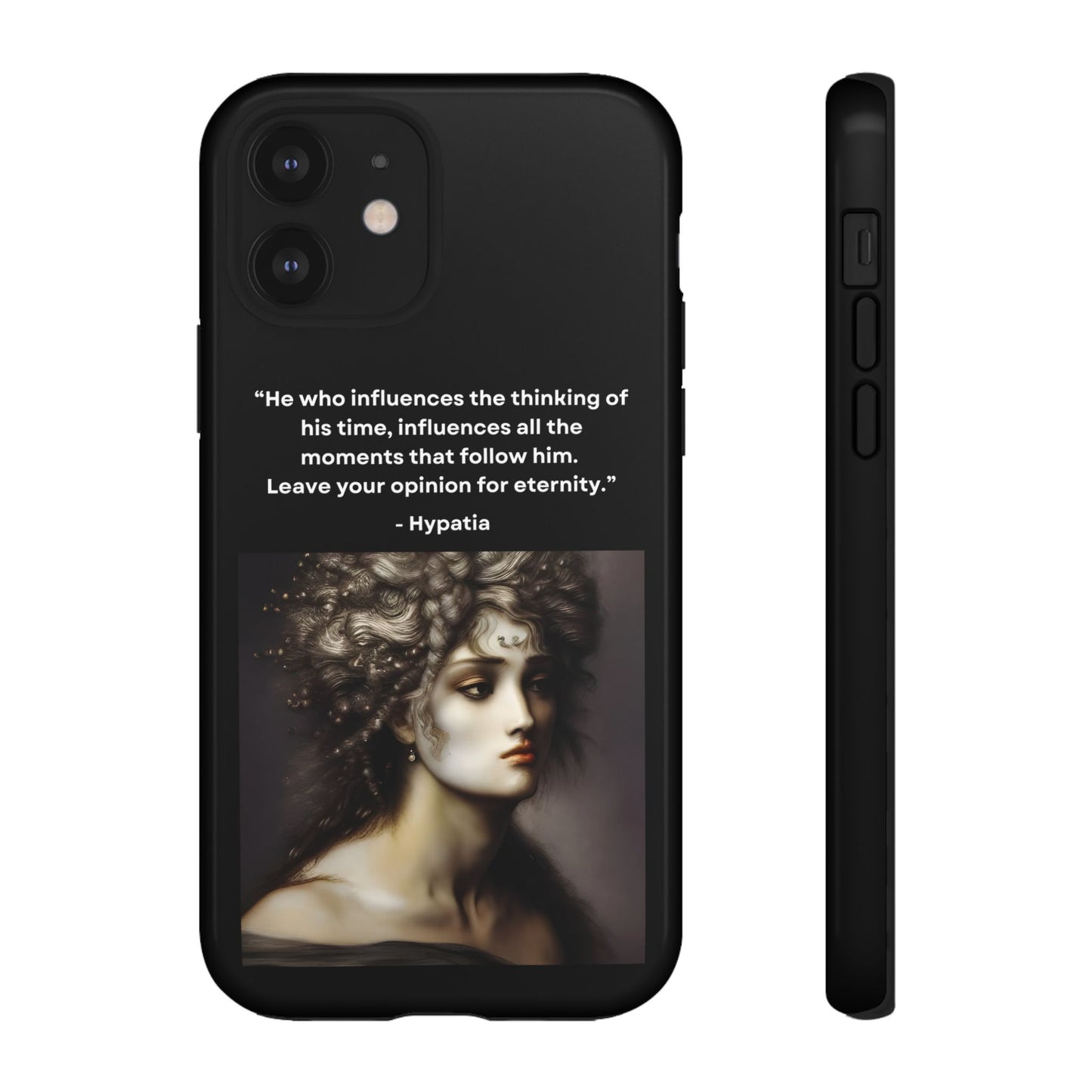“Leave Your Mark” – Hypatia Quote Tough Phone Case
